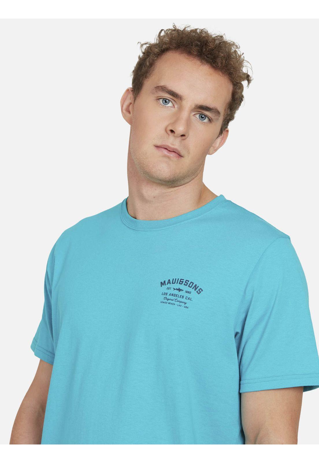 Polera VENICE LAX Hombre Celeste Maui and Sons-1