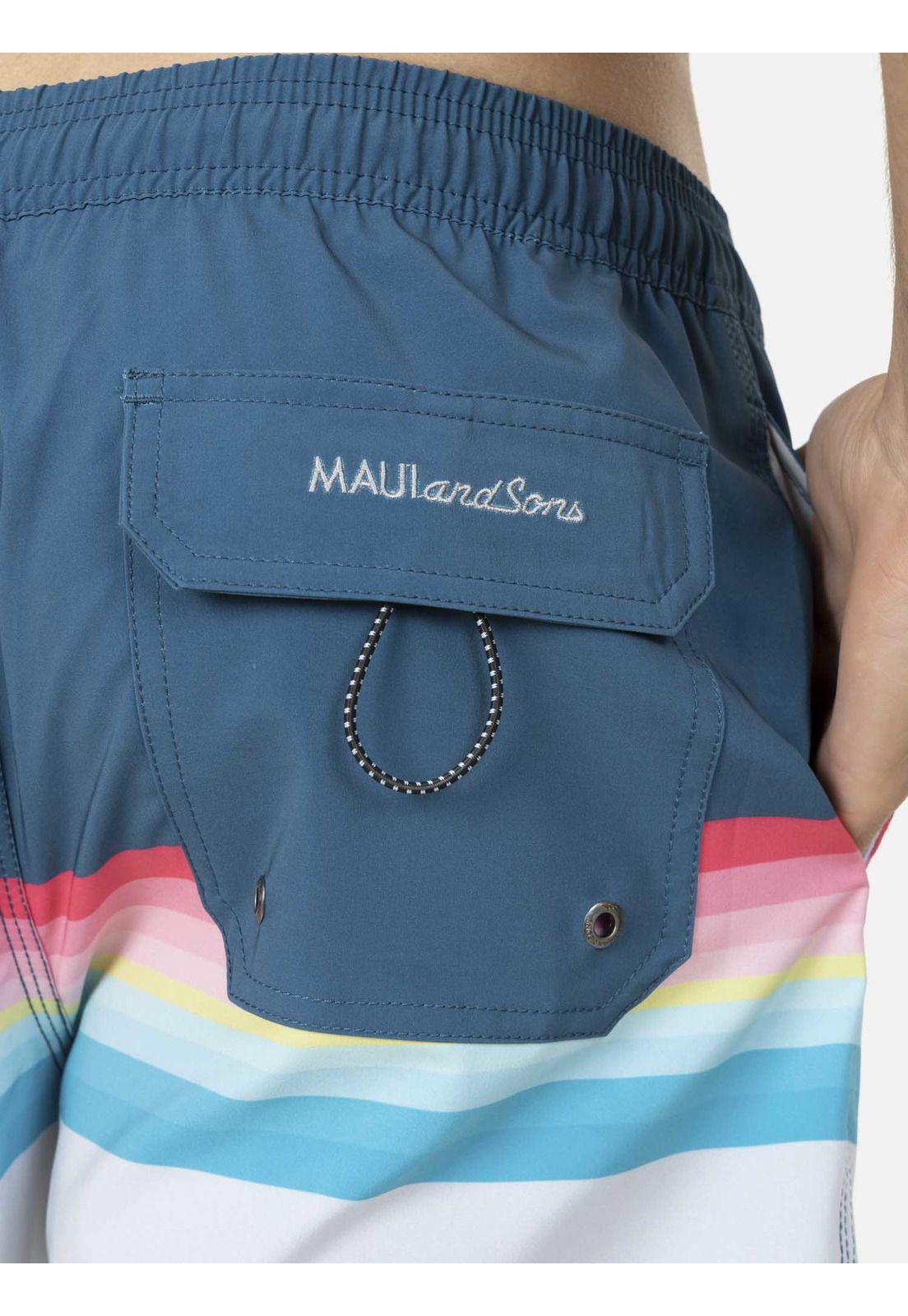 Traje de Baño Hombre 5T1733 Multicolor Maui and Sons-2