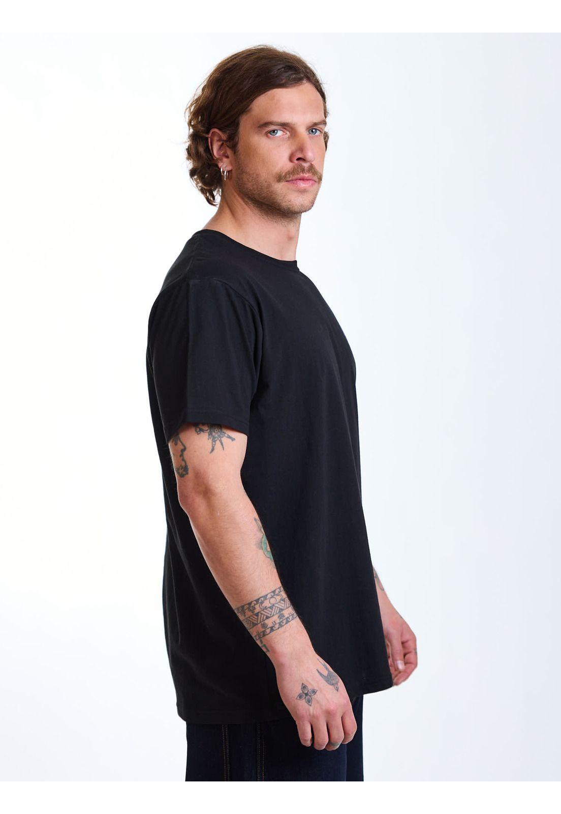 Polera MC Pacific Negro Hombre Maui and Sons-2