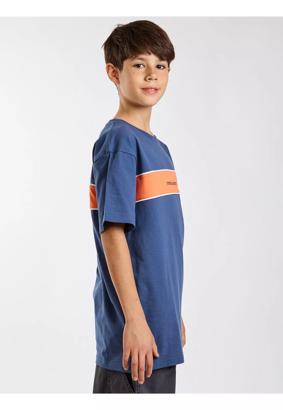 Polera MC Kalani Azul Infantil Maui and Sons-2