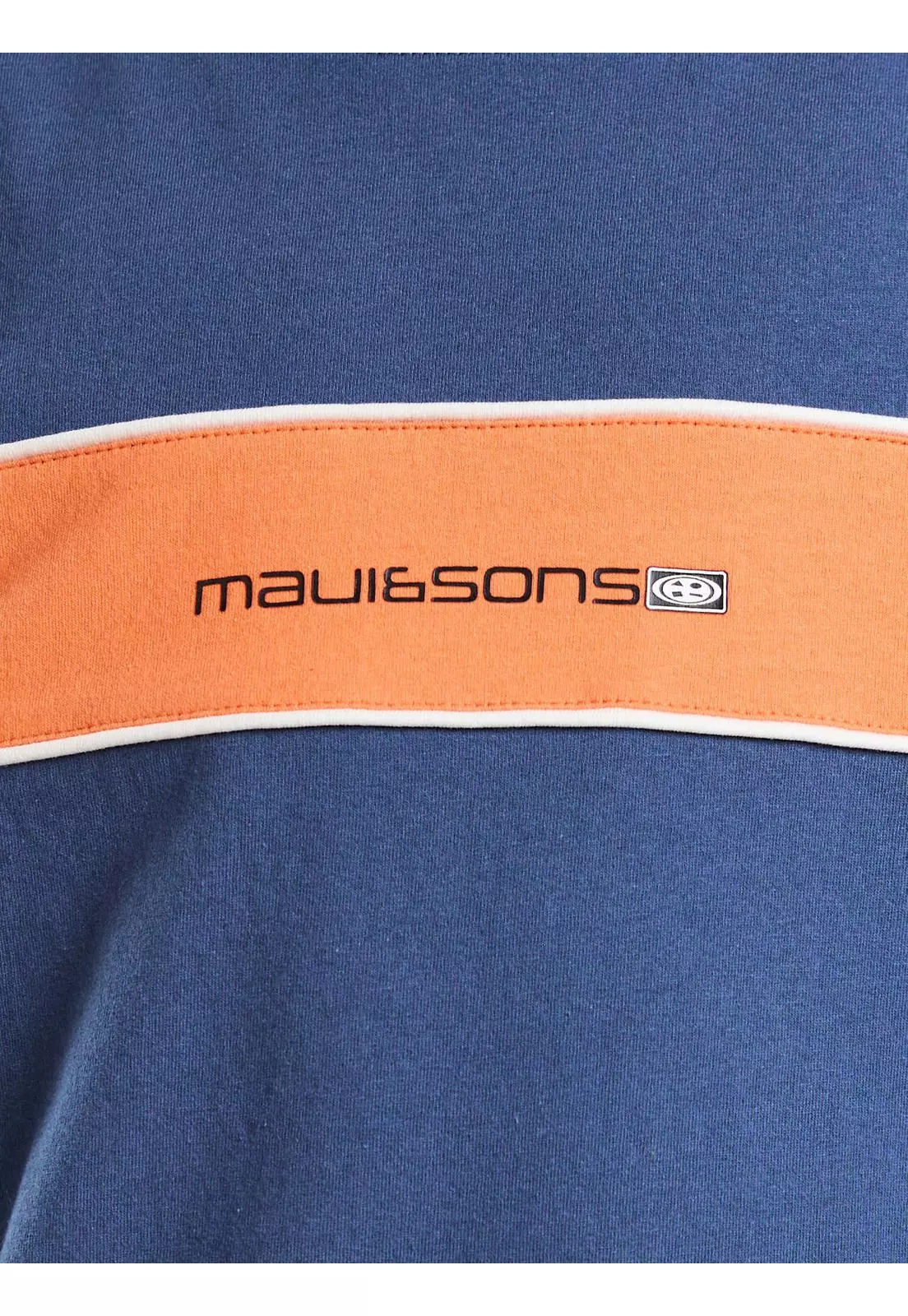 Polera MC Kalani Azul Infantil Maui and Sons-4