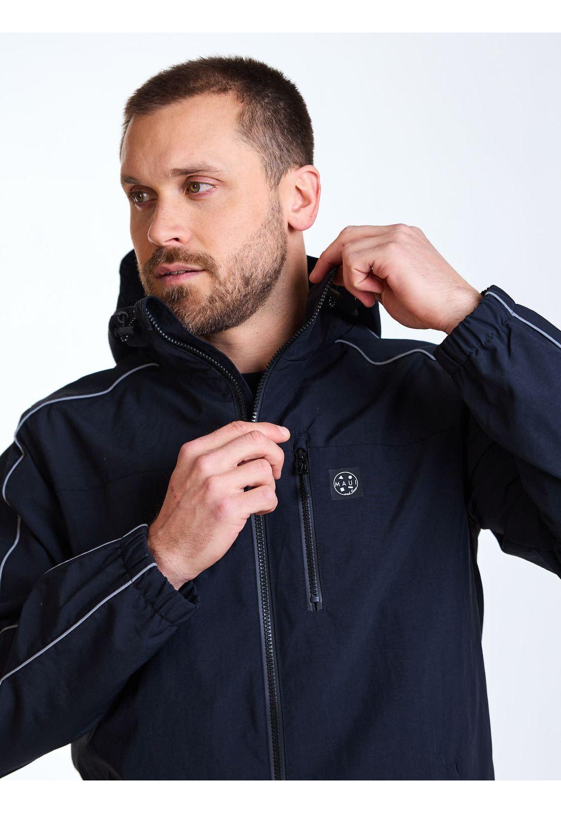 Cortaviento Coral Negro Hombre Maui and Sons-3