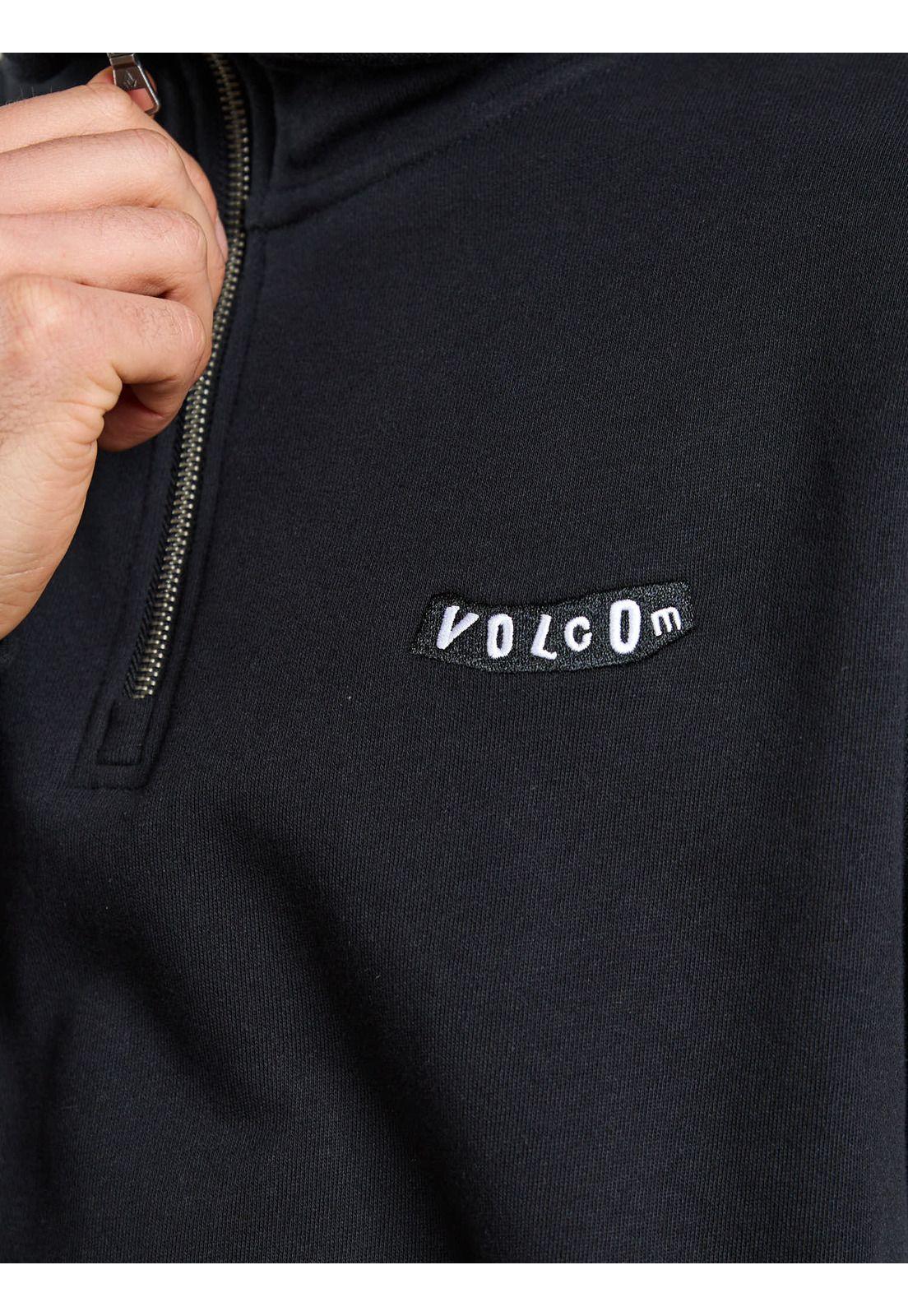 Poleron HZ Catalyst Negro Hombre Volcom-4