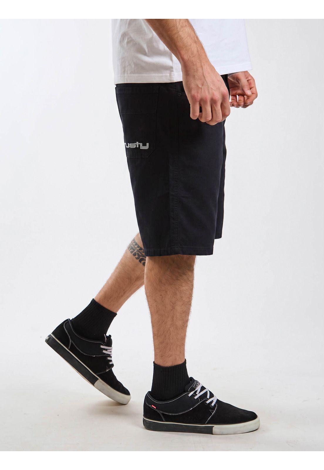 Bermuda Baggy Sandbar Negro Hombre Rusty-1