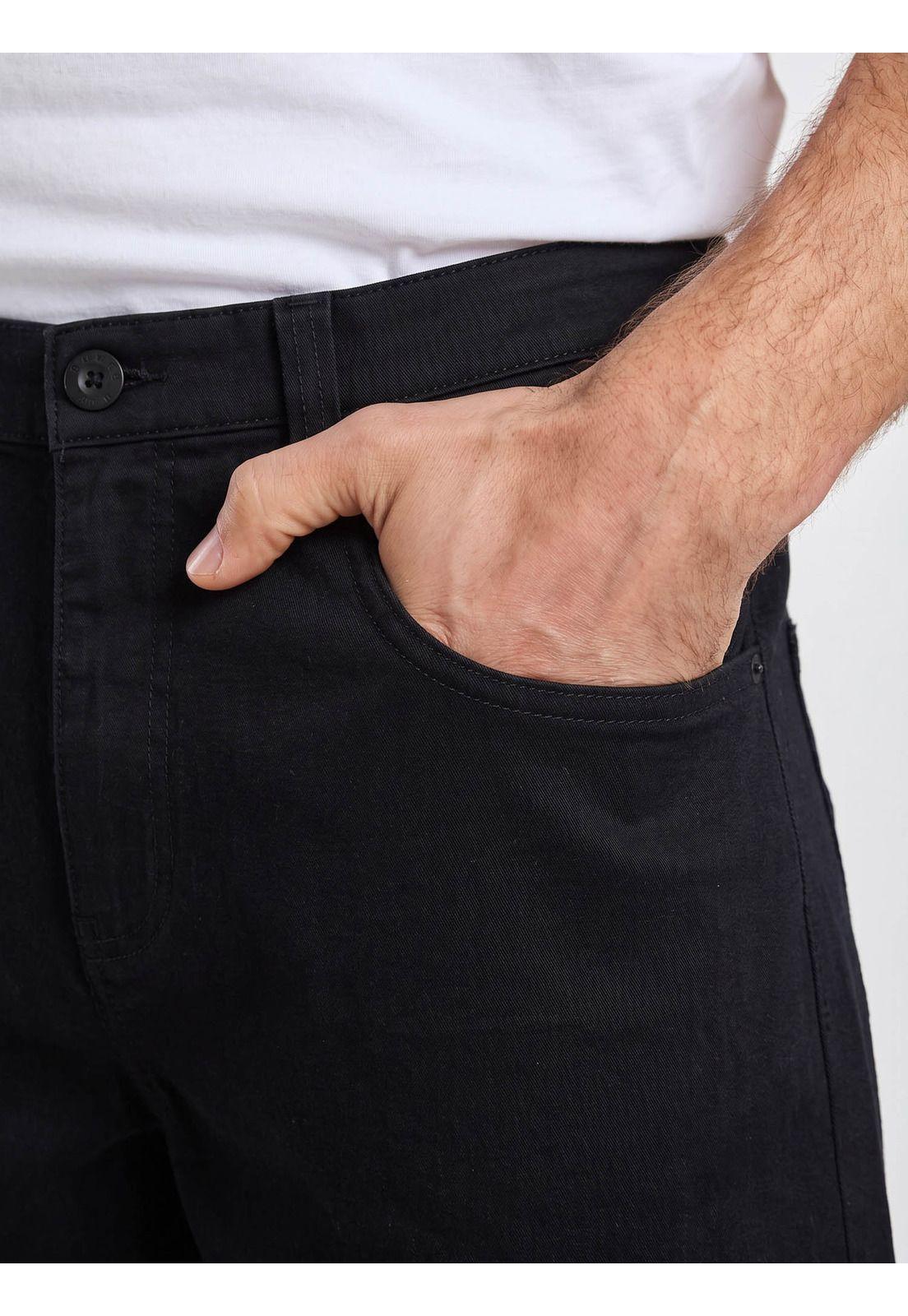 Bermuda Baggy Sandbar Negro Hombre Rusty-3