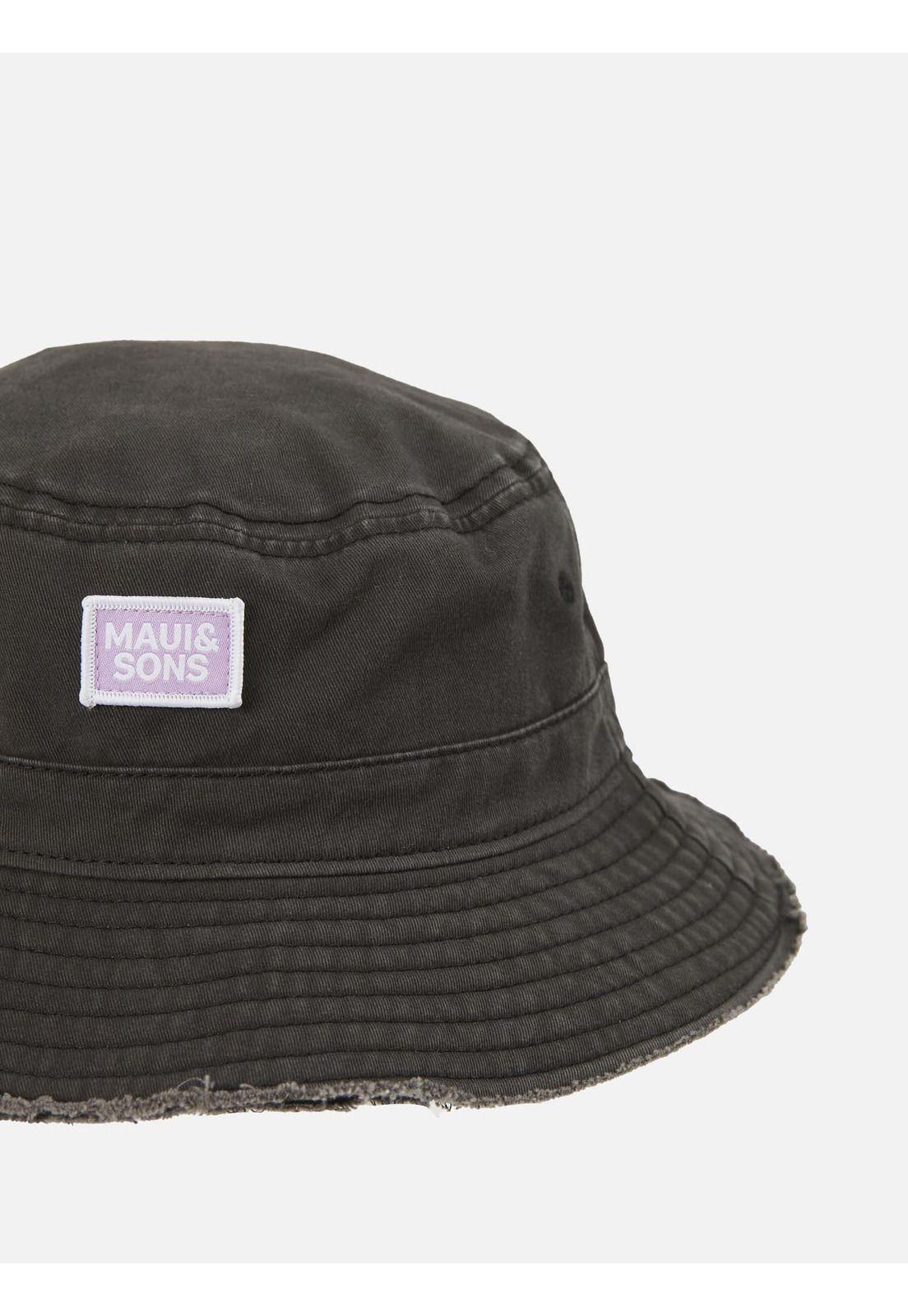 Gorro Destroyer Mujer Negro Maui and Sons-0