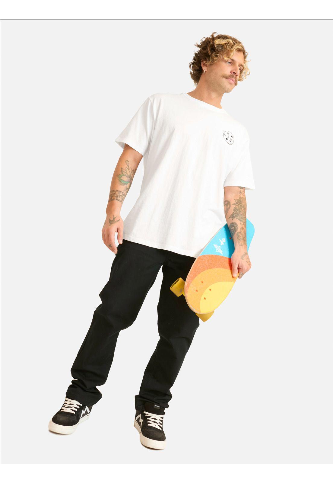 Polera MC Yanika Blanco Hombre Maui And Sons-3