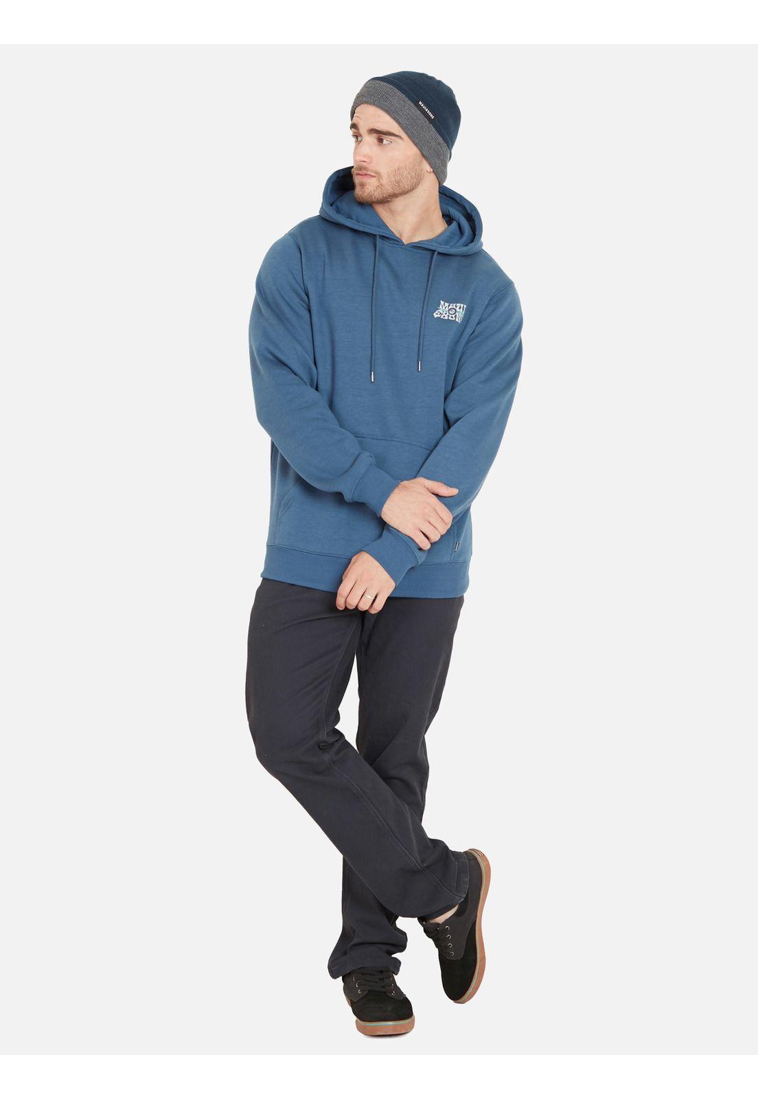 Poleron VISION HOODIES Hombre Denim Maui and Sons-3