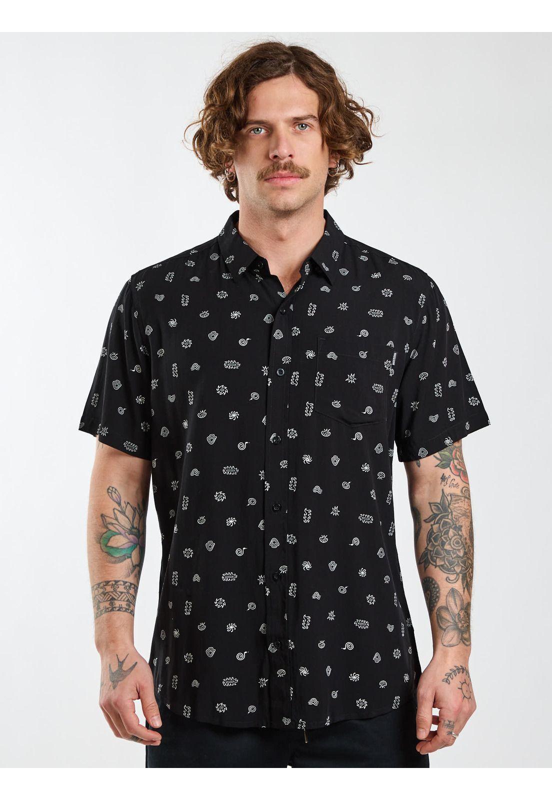 Camisa MC Surfy Multicolor Hombre Maui and Sons-0