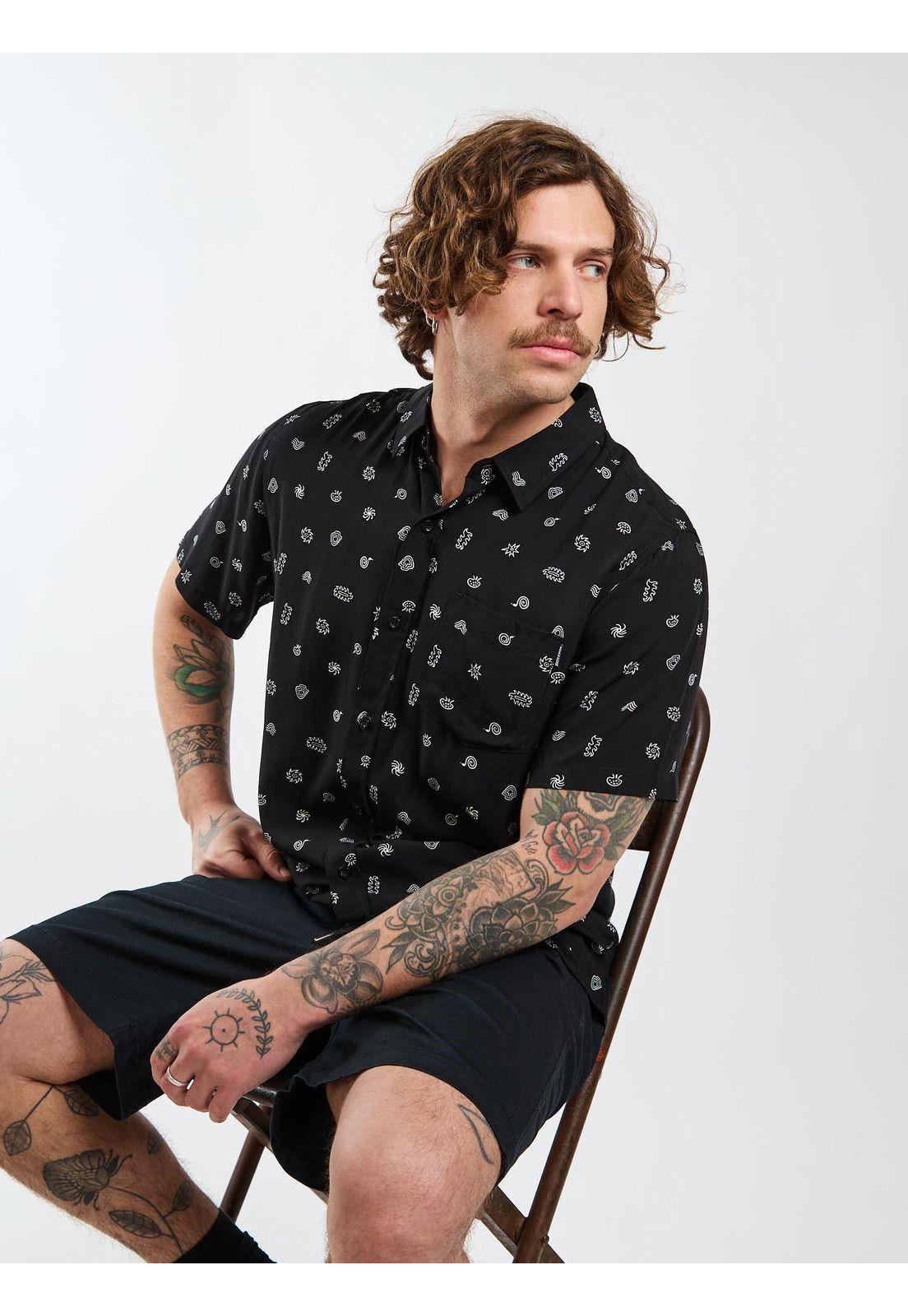Camisa MC Surfy Multicolor Hombre Maui and Sons-6