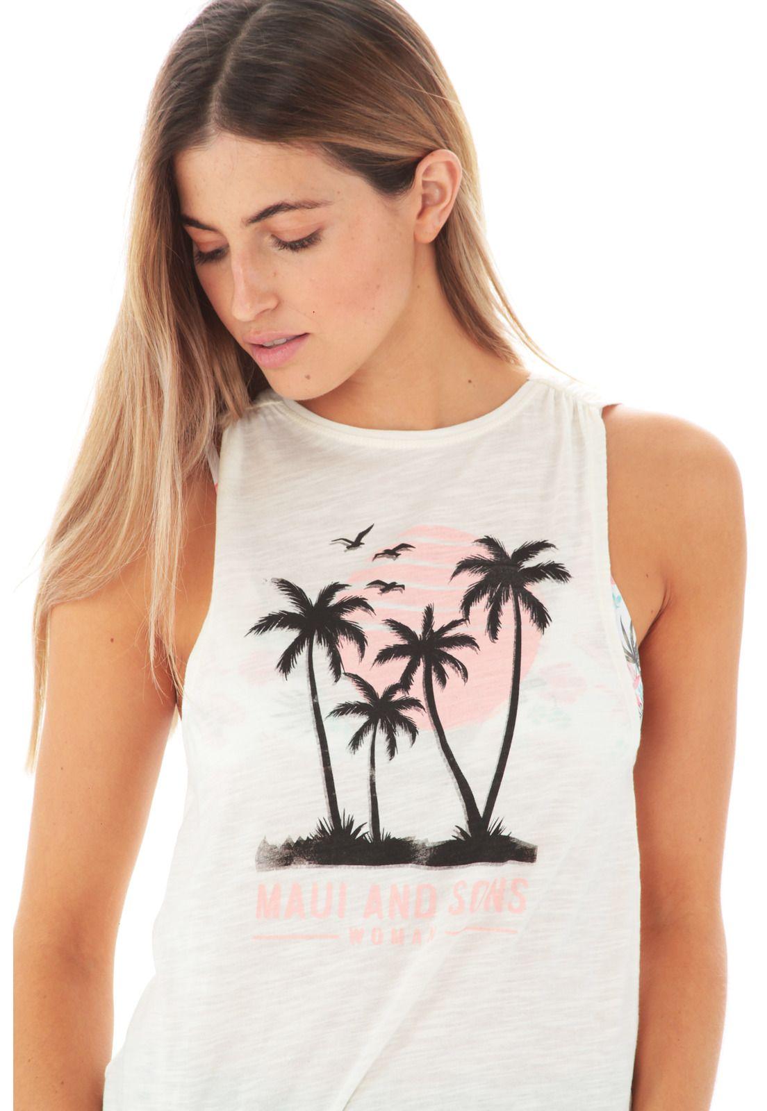 Polera Mujer Maui 5P143-WV21 Blanco-3