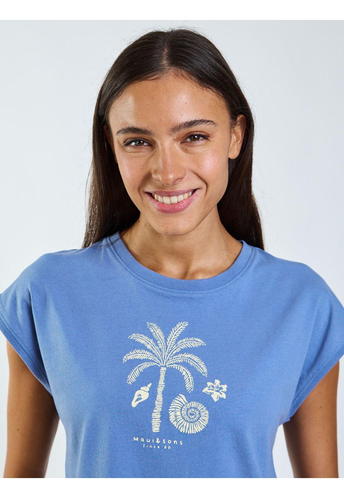 Polera MC Elara Azul Mujer Maui and Sons-4