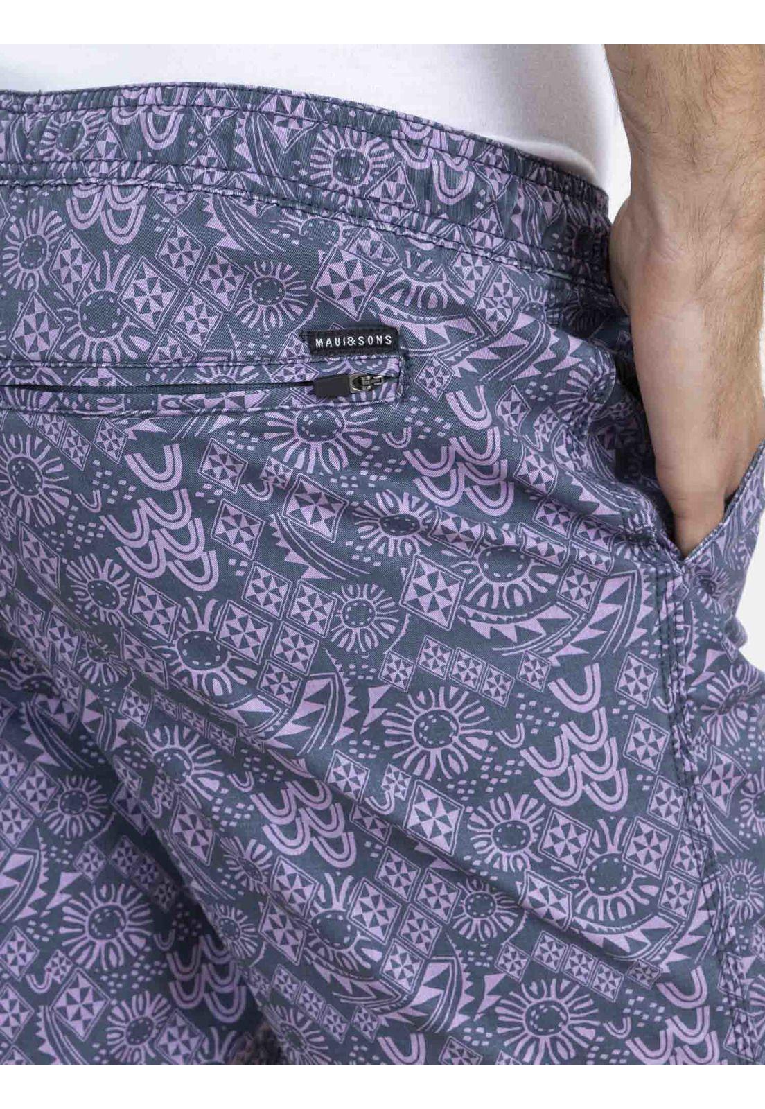 Bermuda 5B1216 Hombre Multicolor Maui And Sons-0