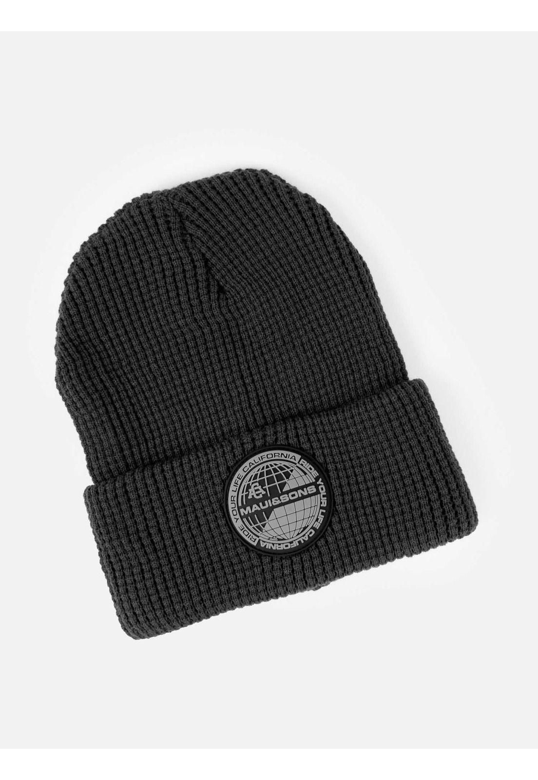 Gorro World Hombre Gris Maui And Sons-0