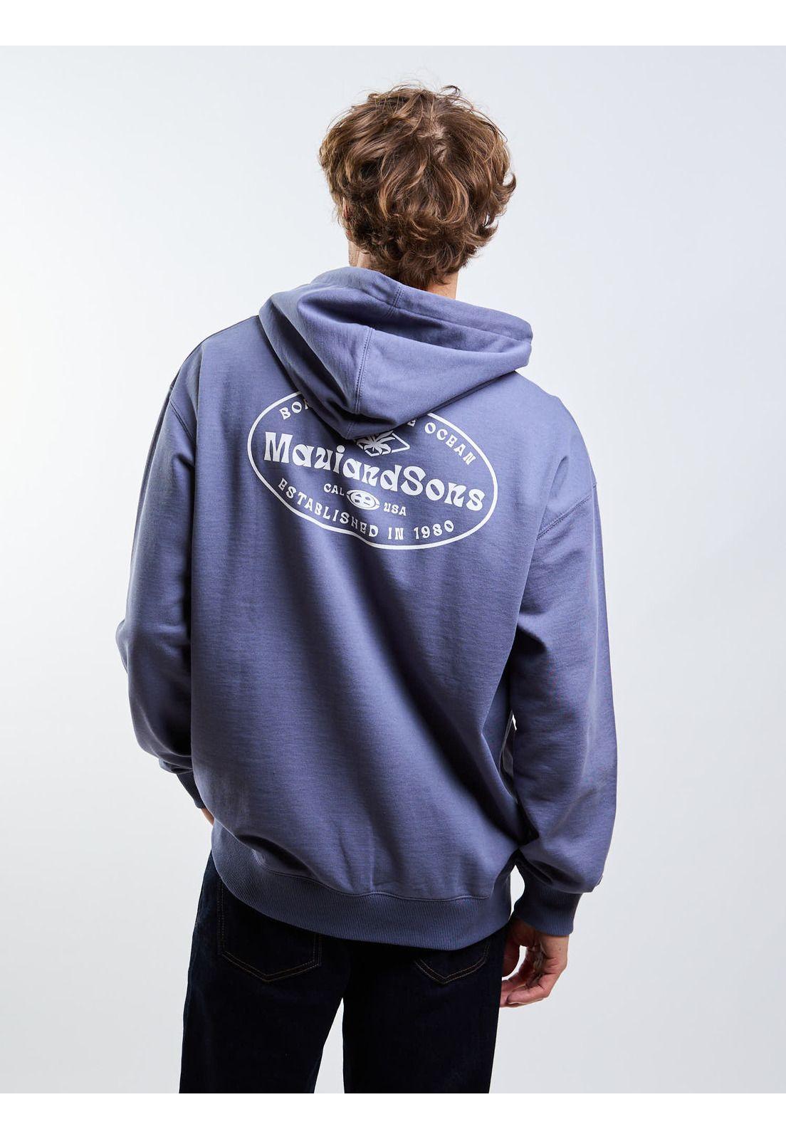 Poleron Canguro Born Form Celeste Hombre Maui And Sons-2