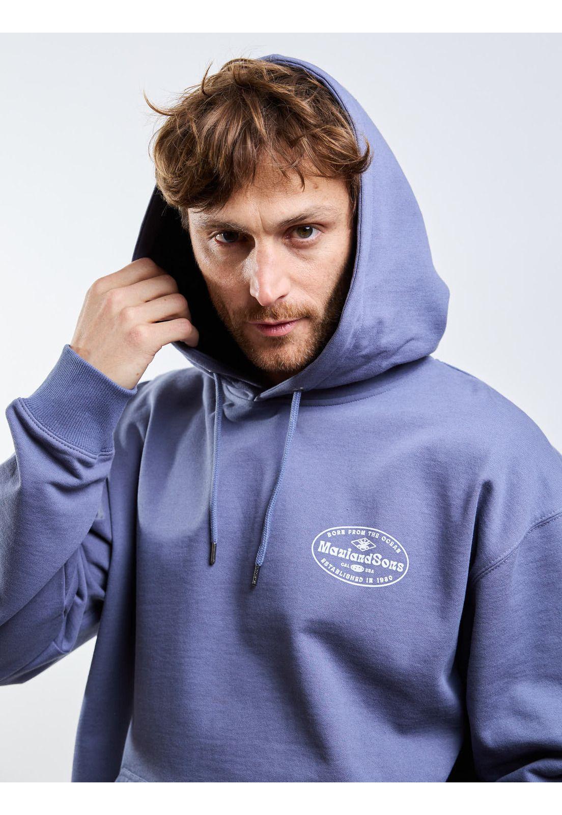 Poleron Canguro Born Form Celeste Hombre Maui And Sons-5