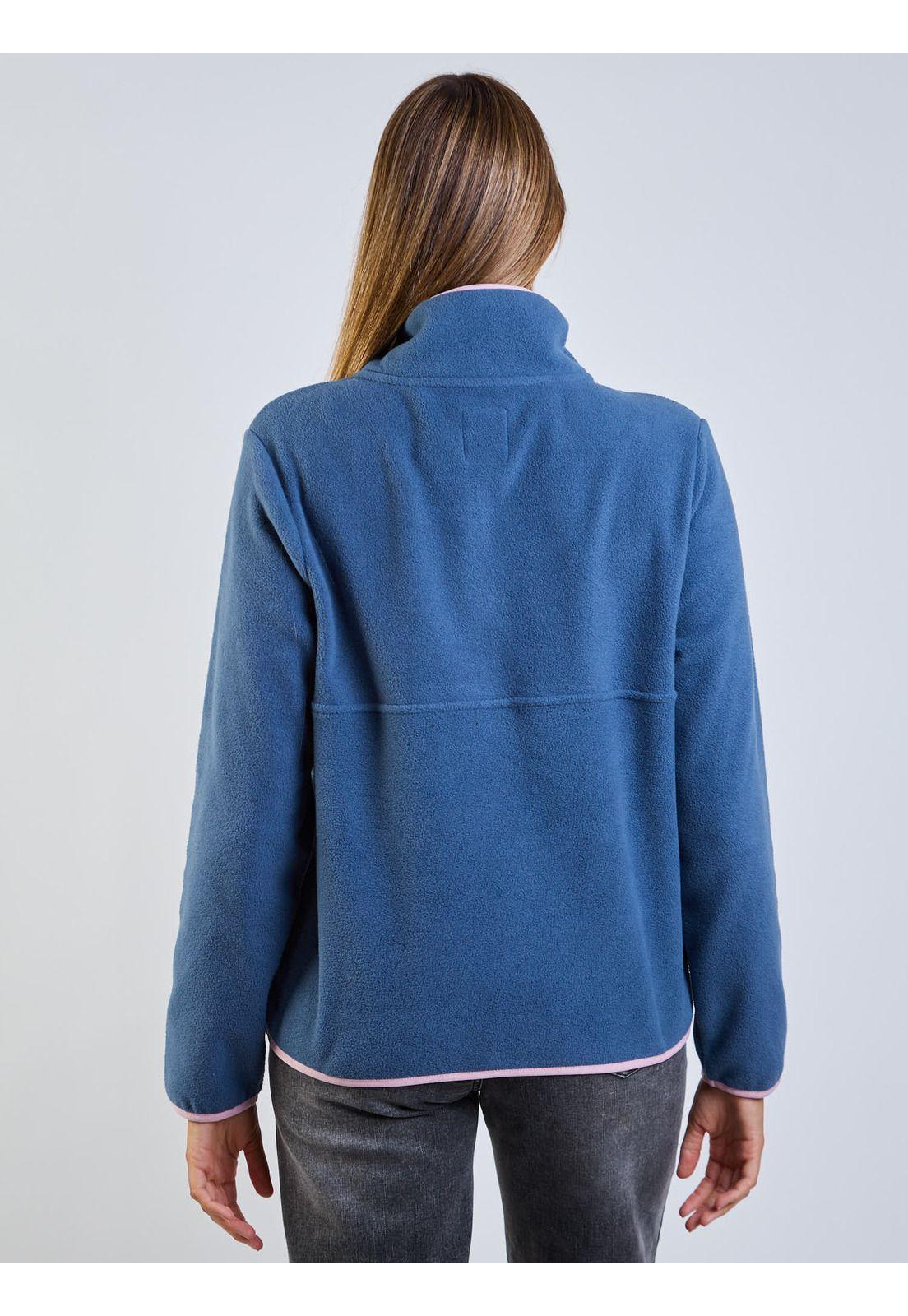 Poleron Polar Spray Green Celeste Mujer Maui And Sons-4