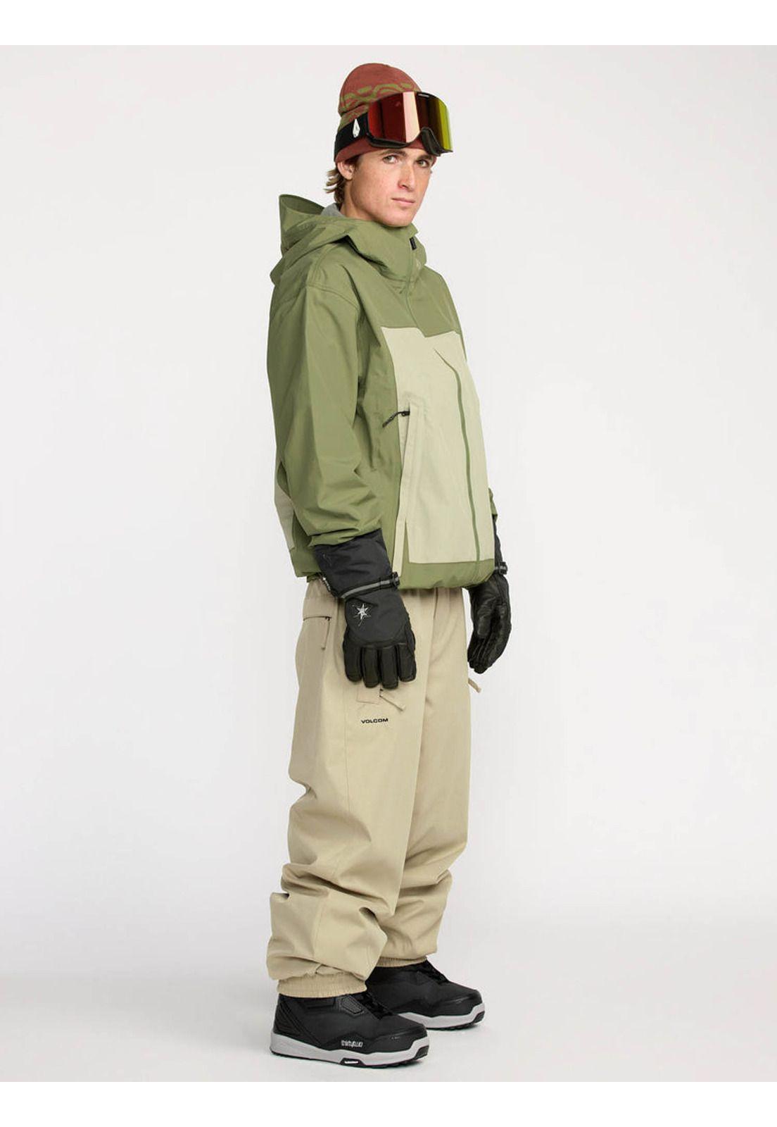 Pantalon Snow Raze Verde Hombre Volcom-3