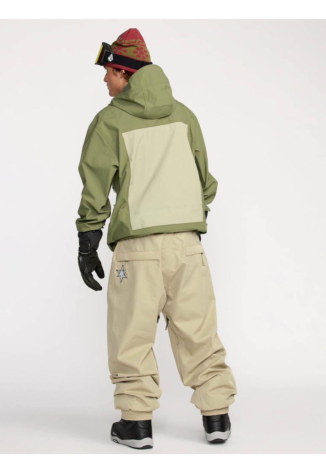 Pantalon Snow Raze Verde Hombre Volcom-4