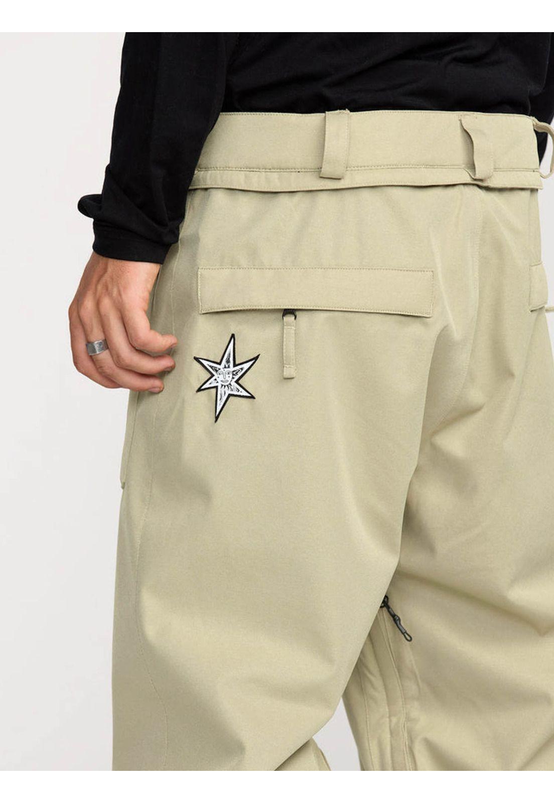 Pantalon Snow Raze Verde Hombre Volcom-5
