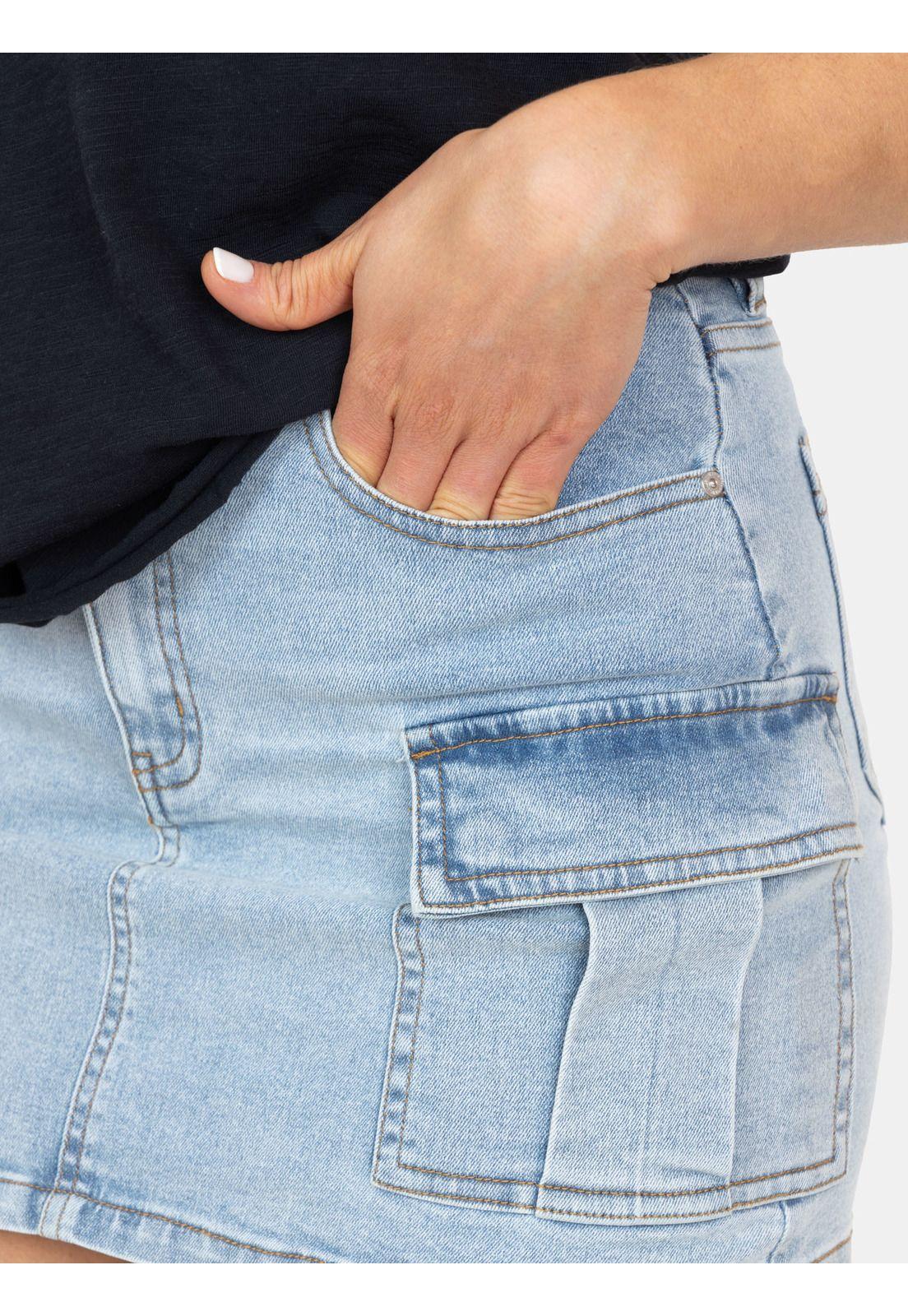 Falda Kailua Celeste Mujer Maui And Sons-2