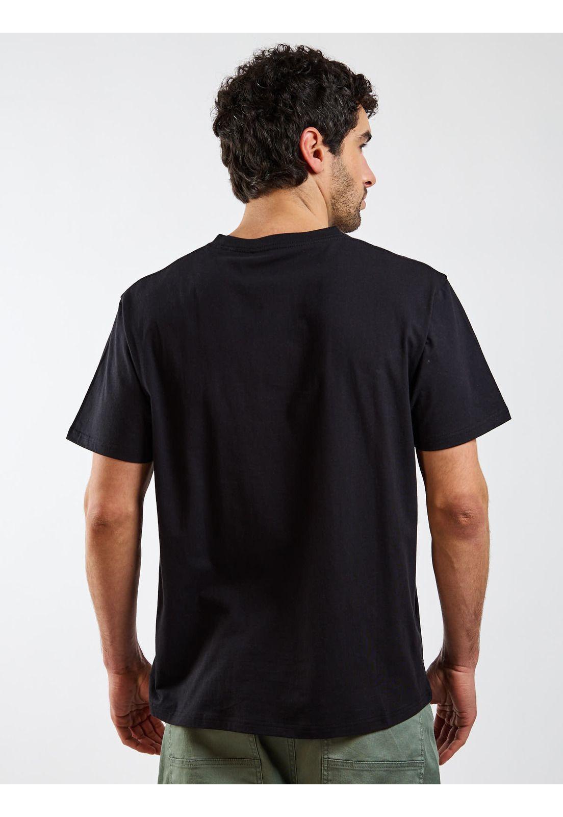 Polera MC Timewave Negro Hombre Volcom-1