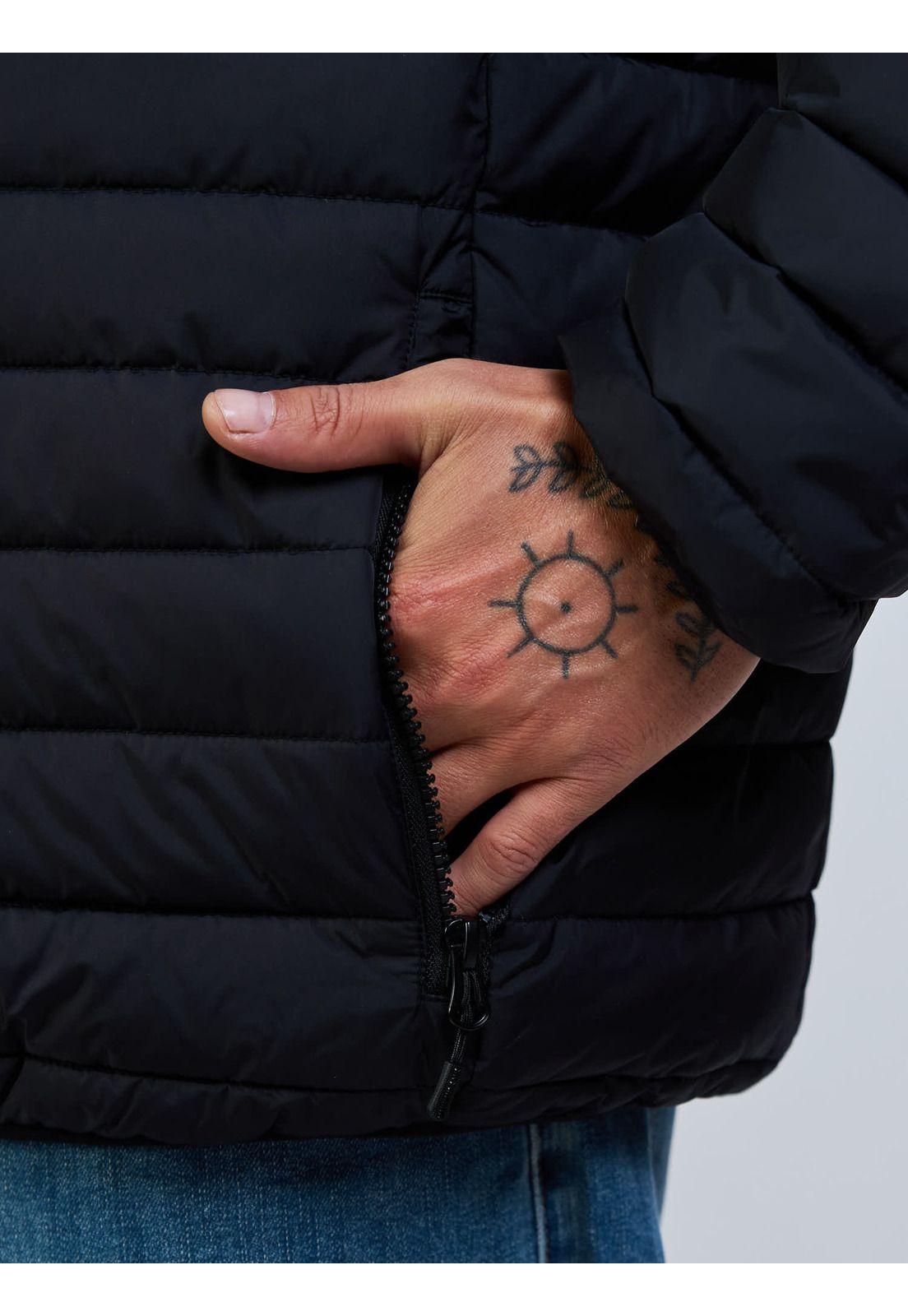 Parka Halo Negro Hombre Maui And Sons-4