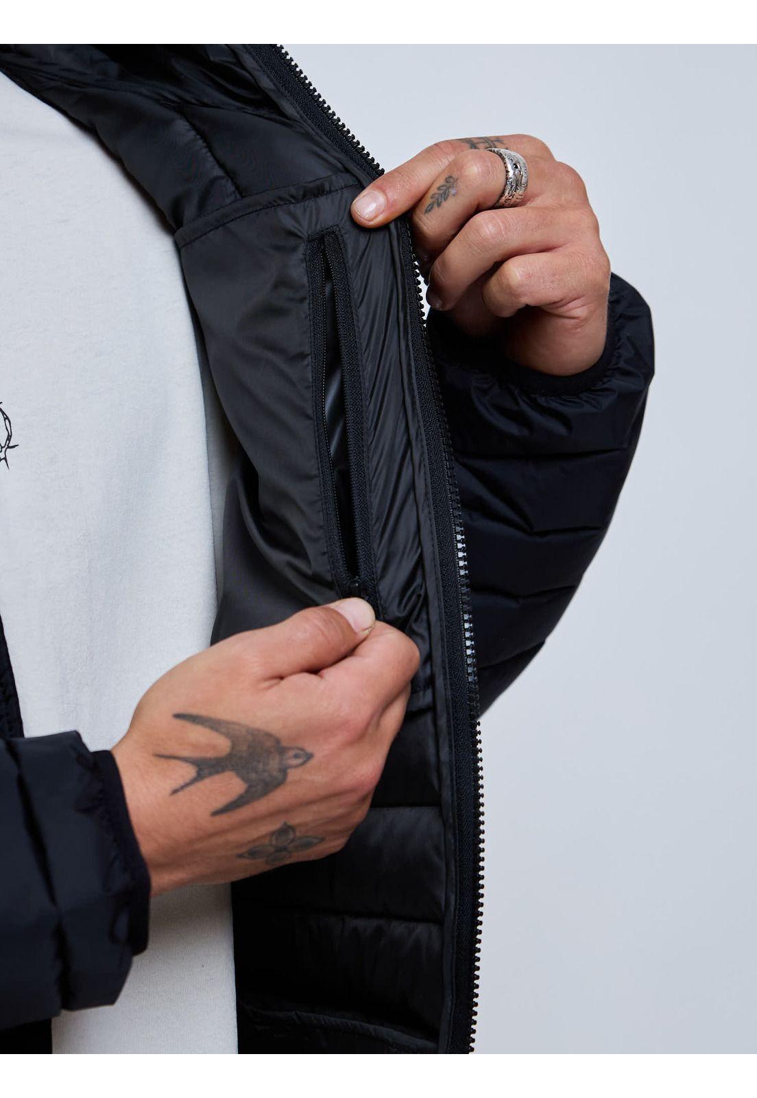 Parka Halo Negro Hombre Maui And Sons-5