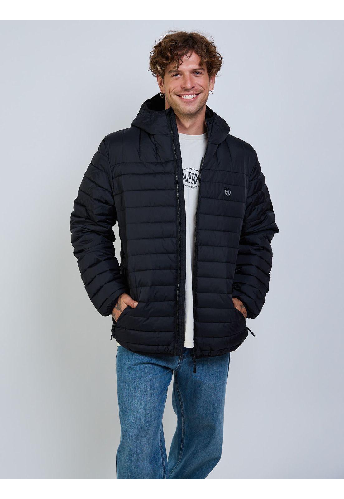 Parka Halo Negro Hombre Maui And Sons-6