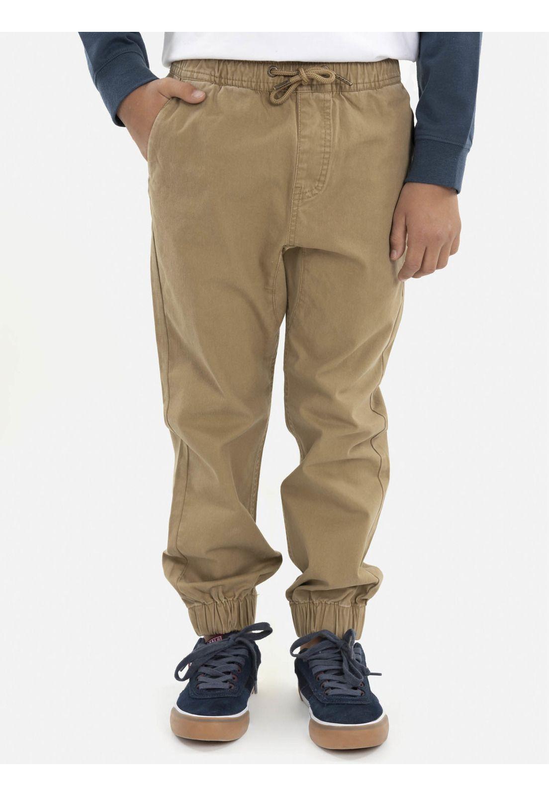 Pantalon Jogger Fit Niño Café Maui And Sons-0