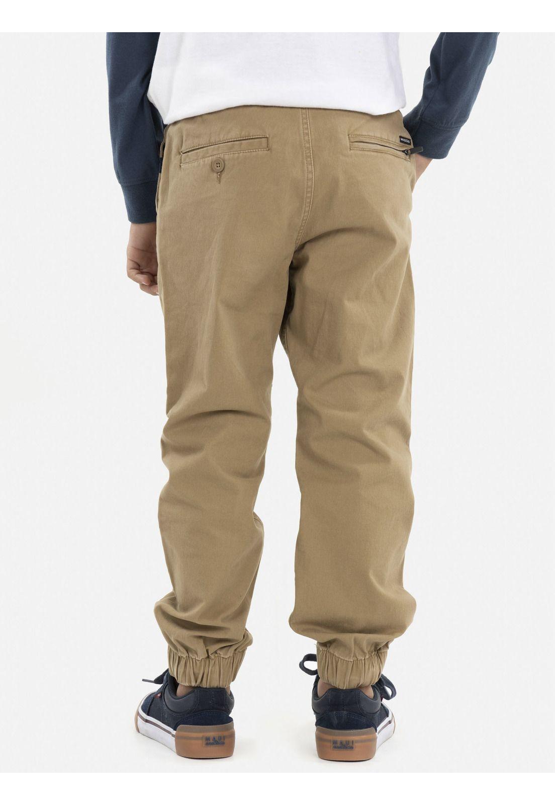 Pantalon Jogger Fit Niño Café Maui And Sons-3