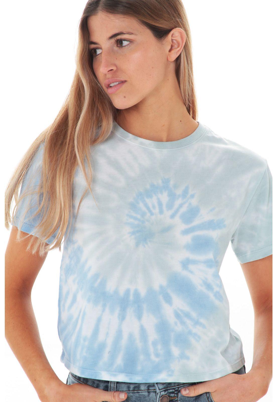 Polera M/C Mujer 5P248-WV21 Celeste-2