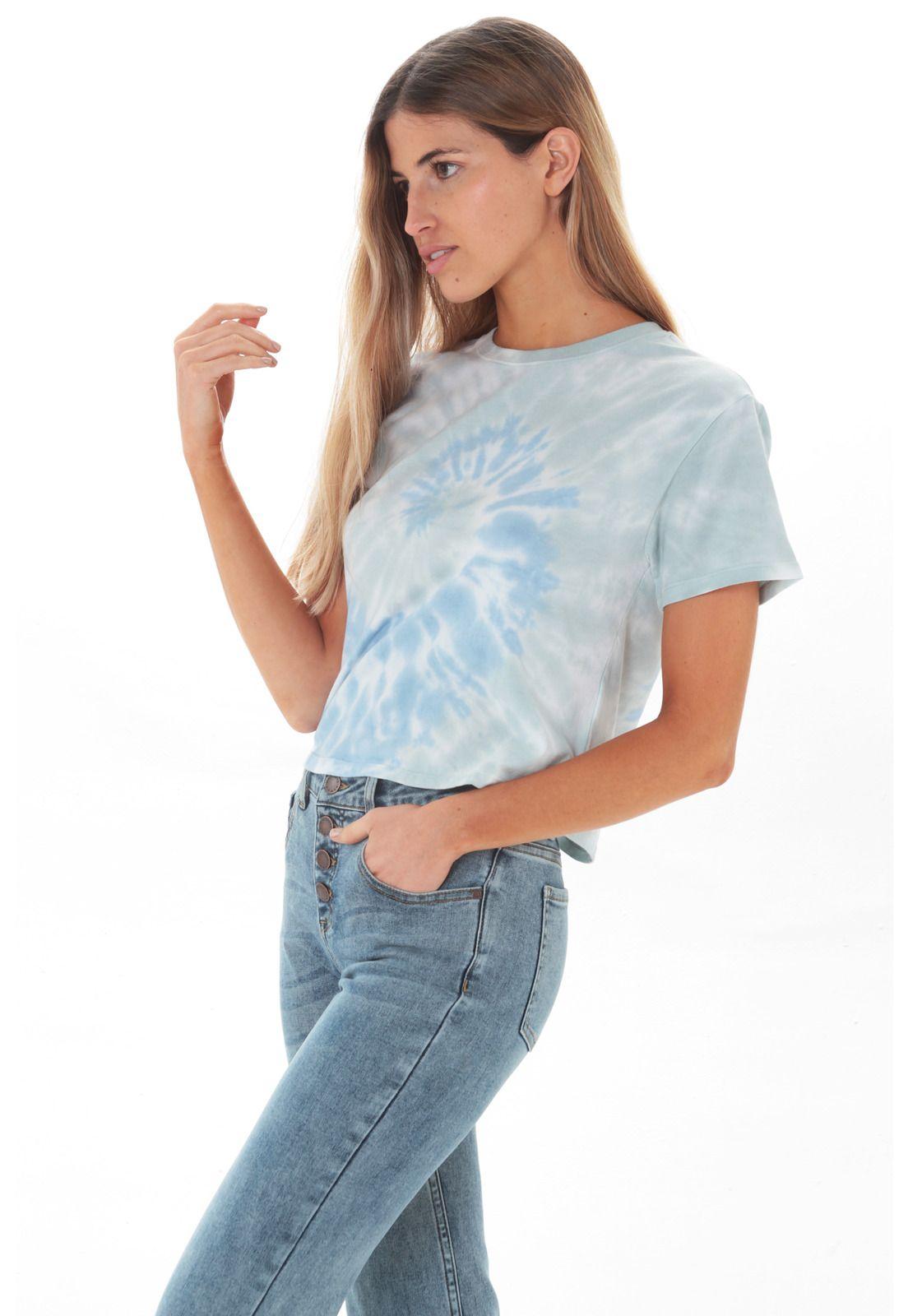 Polera M/C Mujer 5P248-WV21 Celeste-3