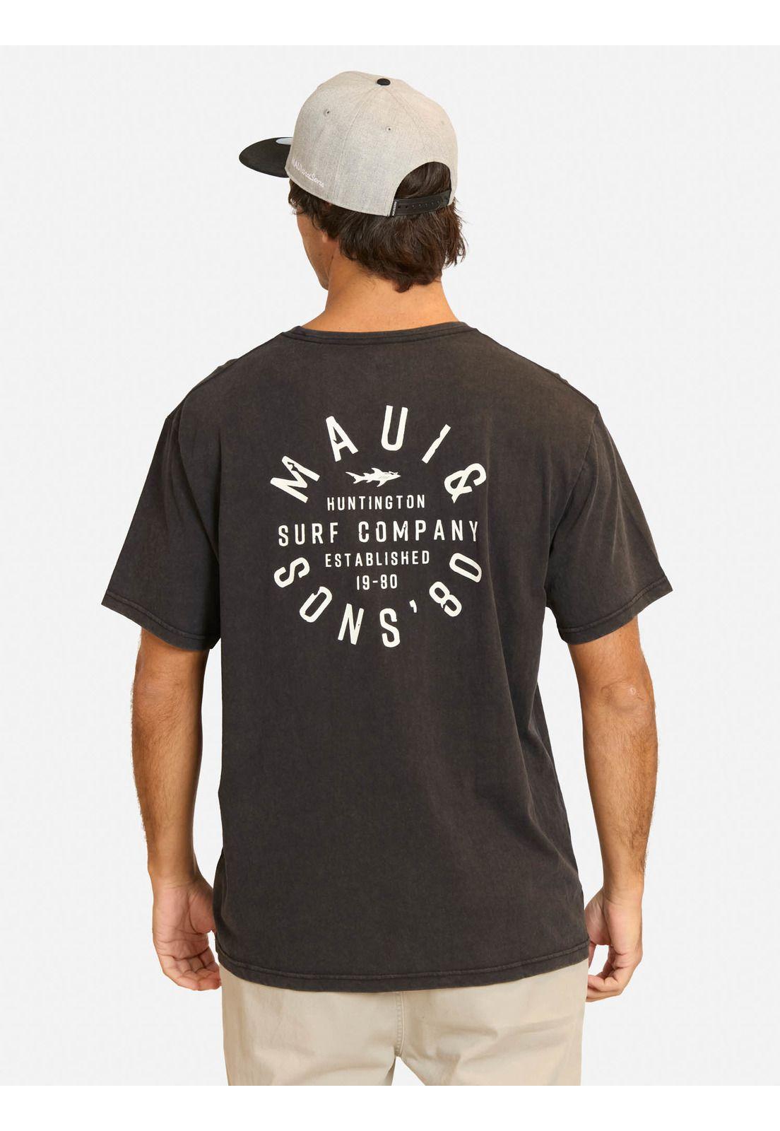 Polera MC Cokite Negro Hombre Maui And Sons-1