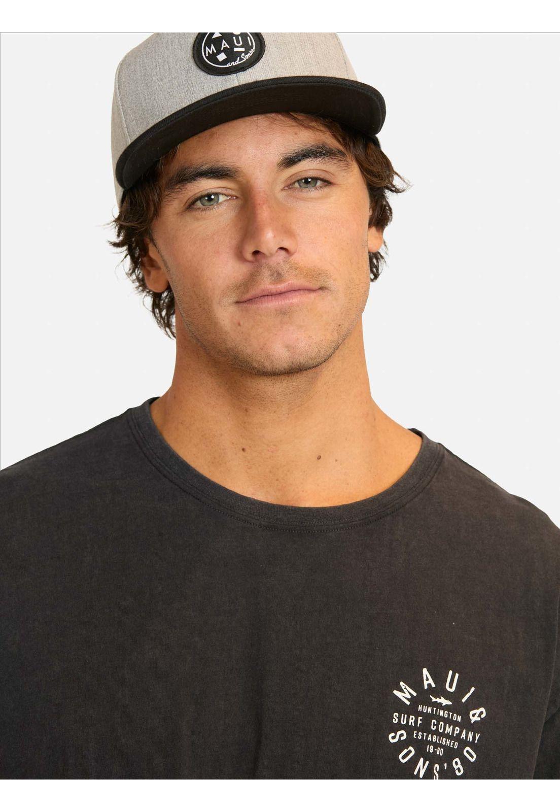 Polera MC Cokite Negro Hombre Maui And Sons-2