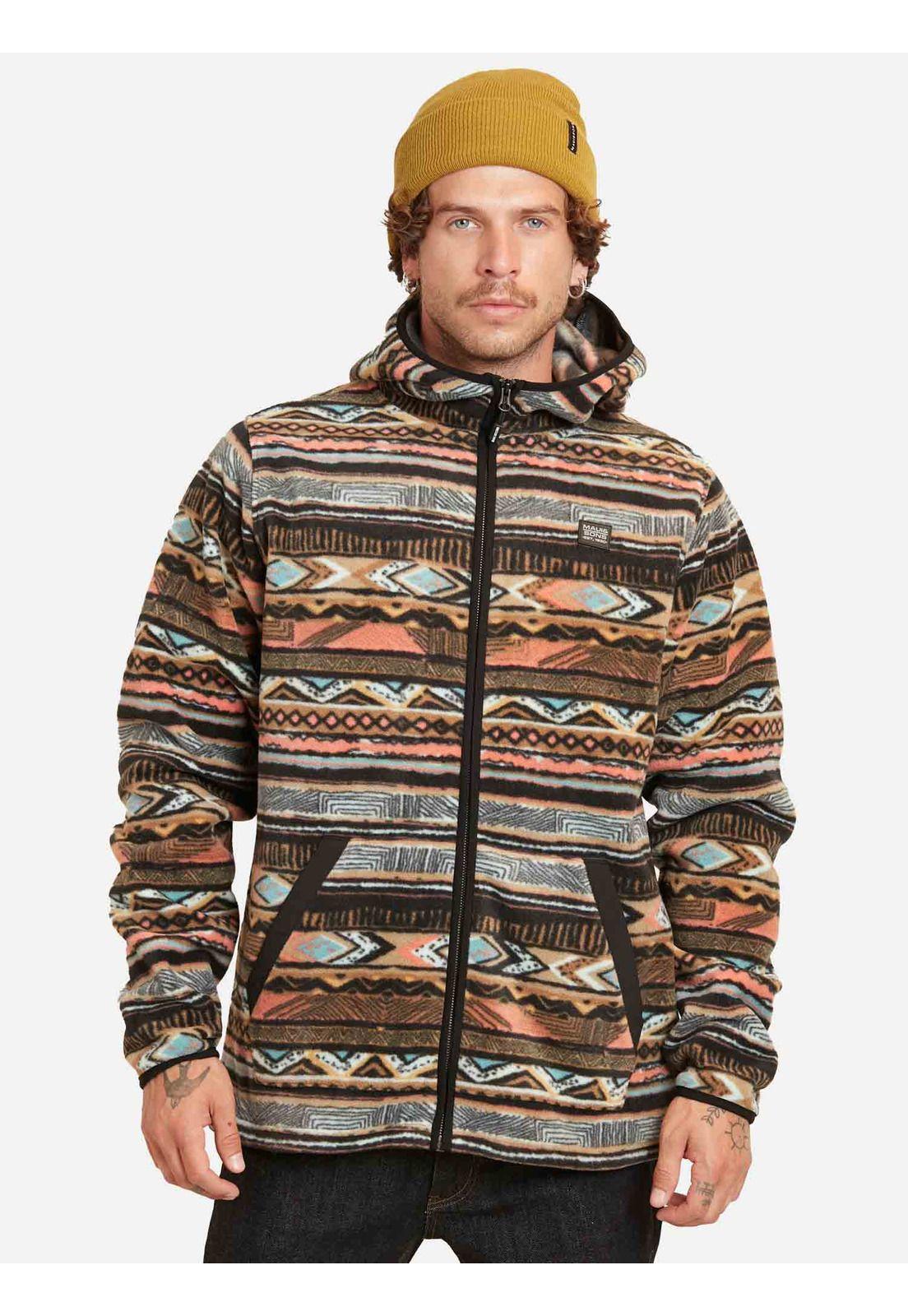 Poleron Micropolar Aword Multicolor Hombre Maui And Sons-0