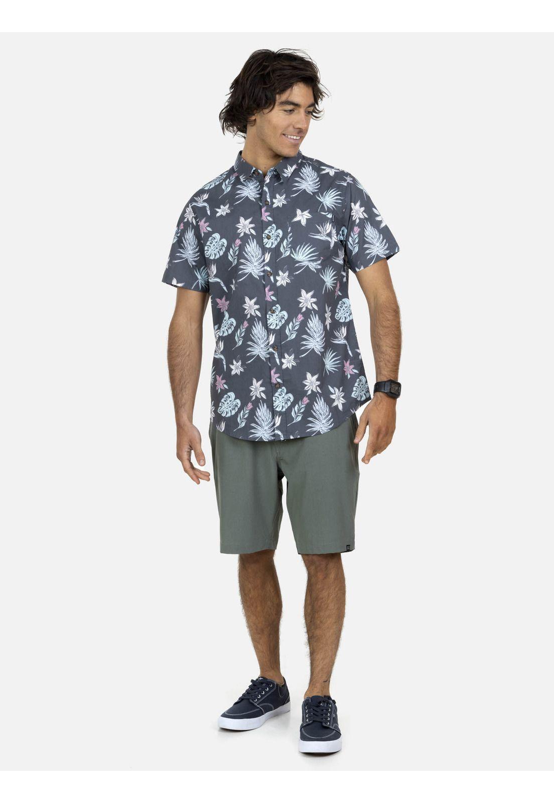 Camisa  Hombre Gris Oscuro 5C926-MV22 Maui And Sons-3
