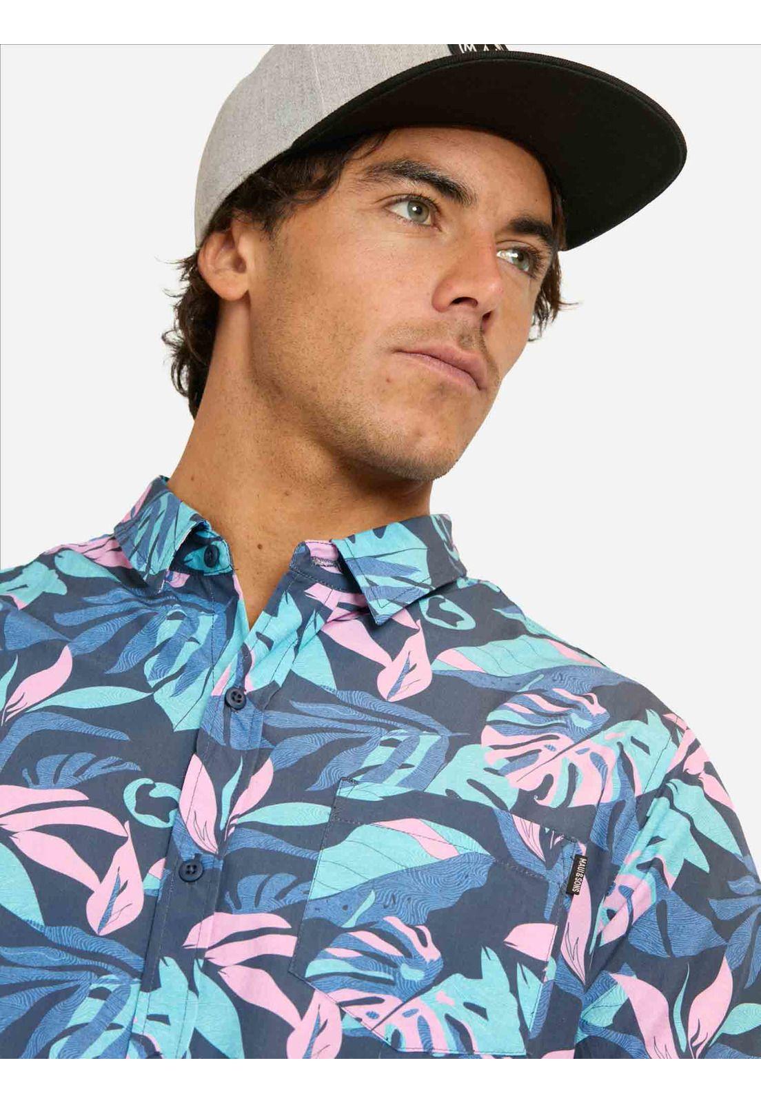 Camisa MC Zekai Multicolor Hombre Maui And Sons-2