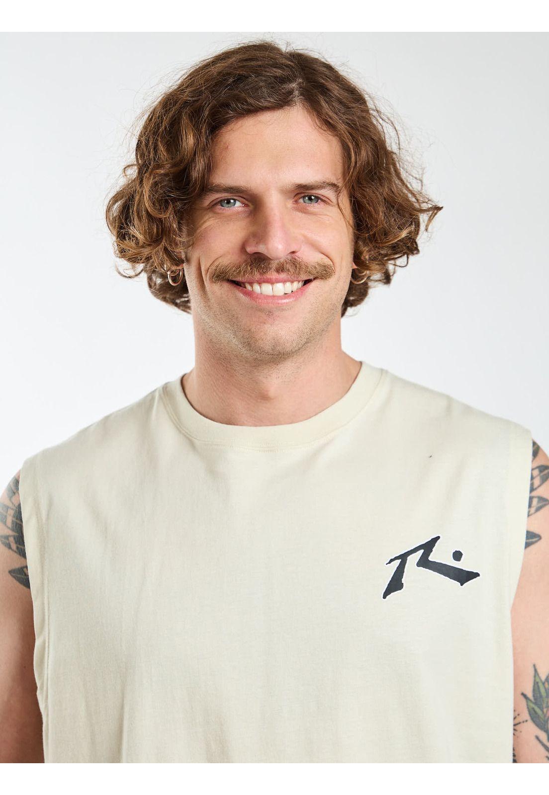 Polera SM Sandbar Beige Hombre Rusty-5