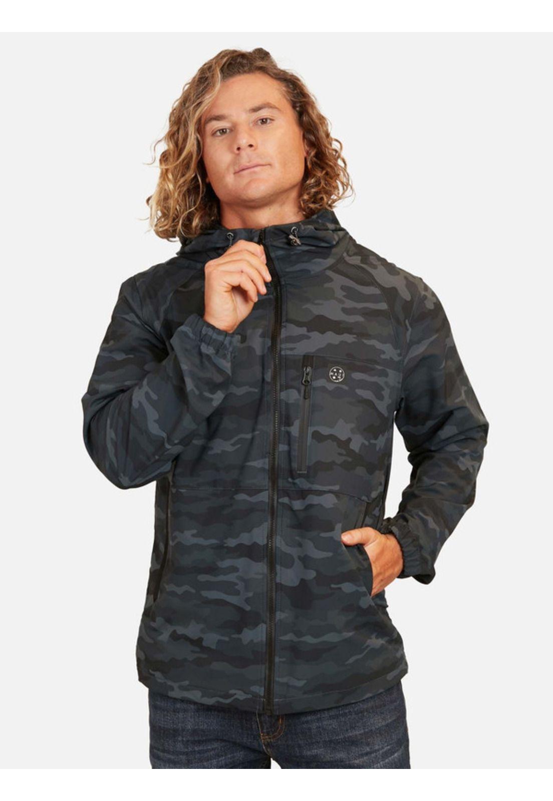 Cortaviento Camo Stretch Multicolor Hombre Maui And Sons-0