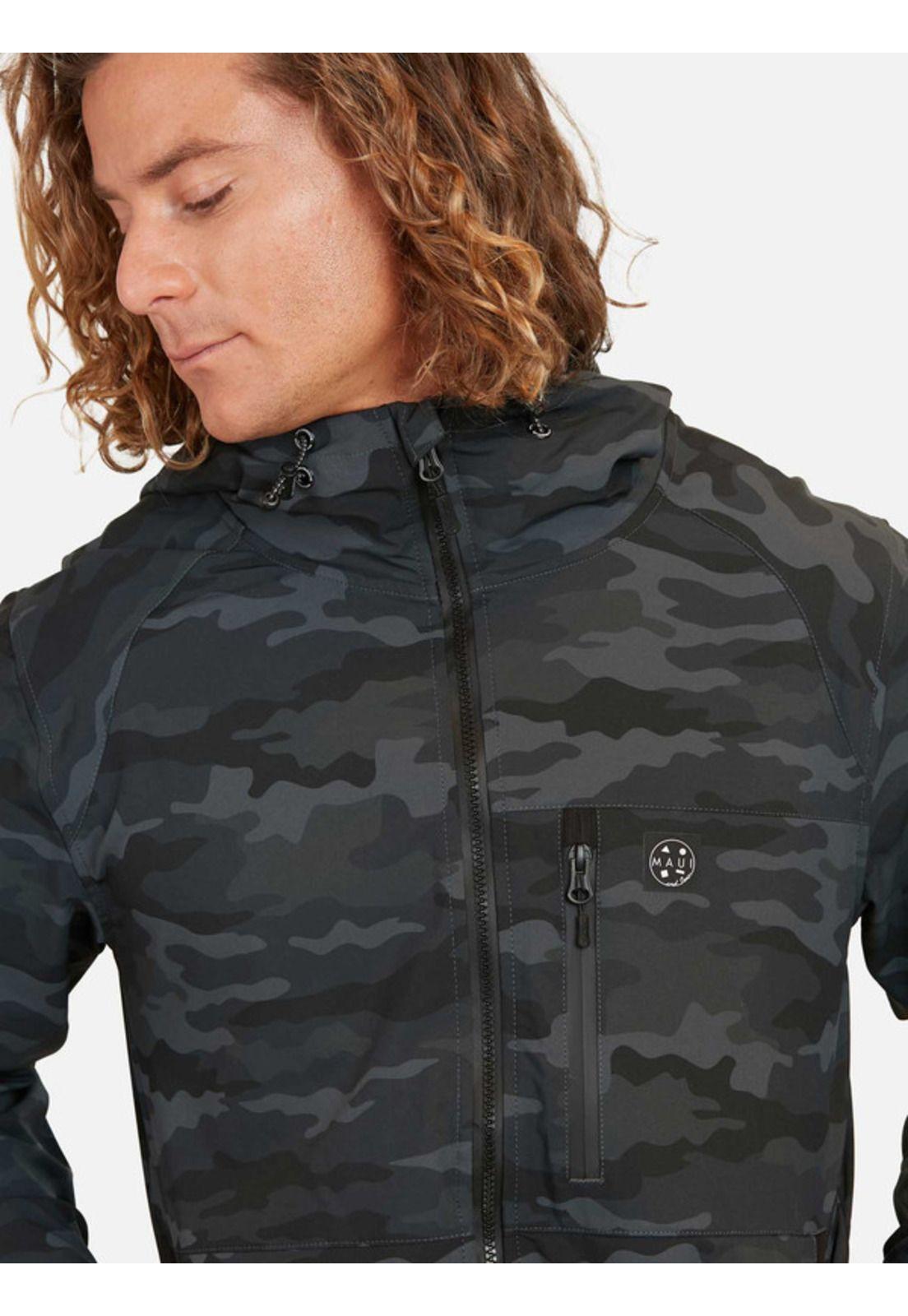 Cortaviento Camo Stretch Multicolor Hombre Maui And Sons-2