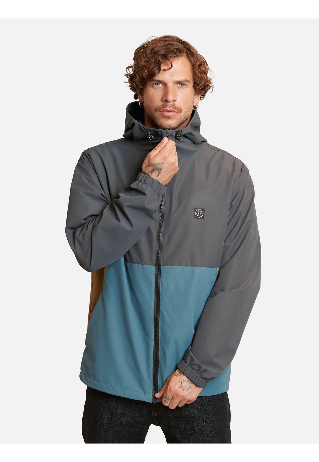 Cortaviento Windbreaker Eon Gris Maui And Sons-0