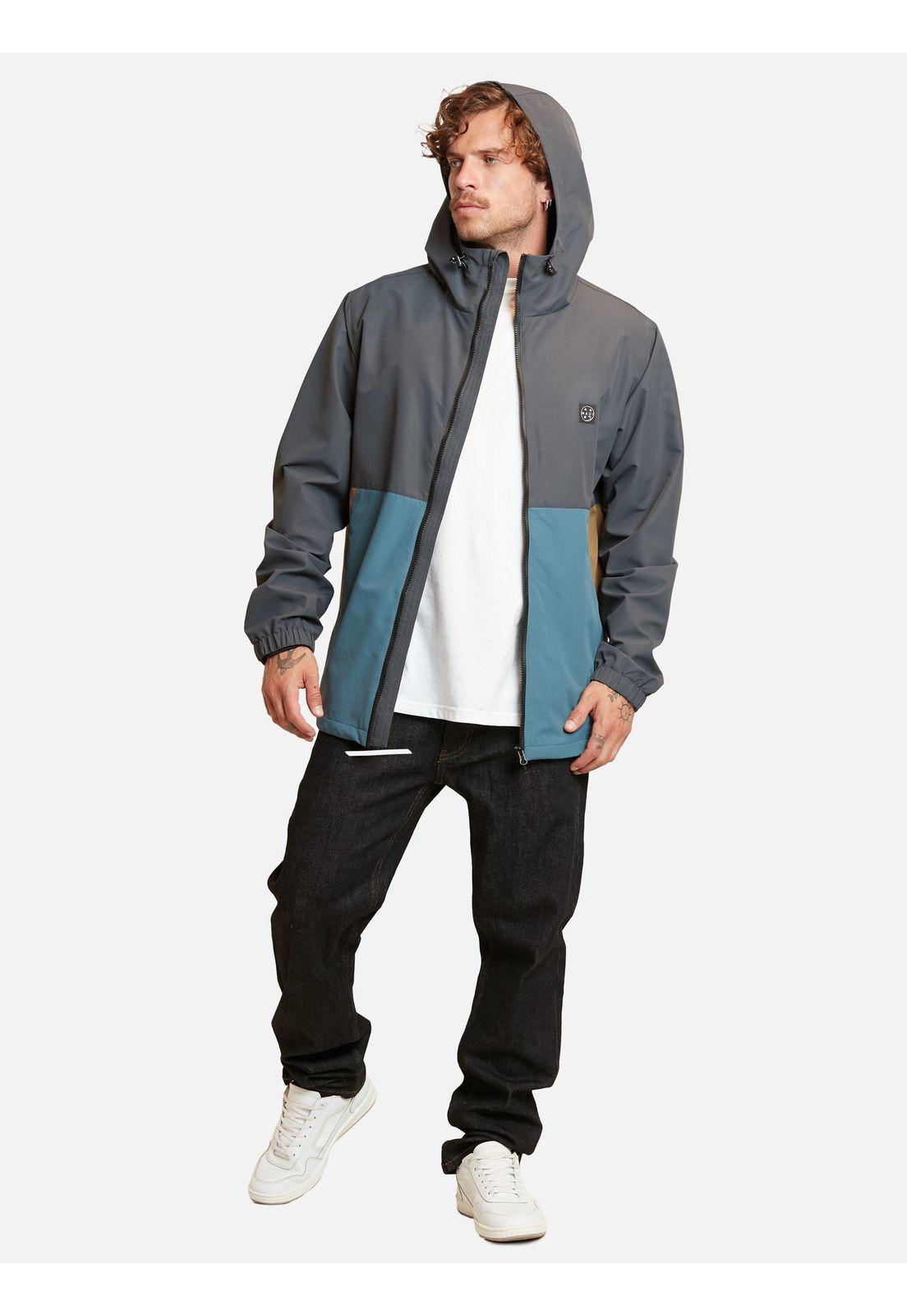 Cortaviento Windbreaker Eon Gris Maui And Sons-2