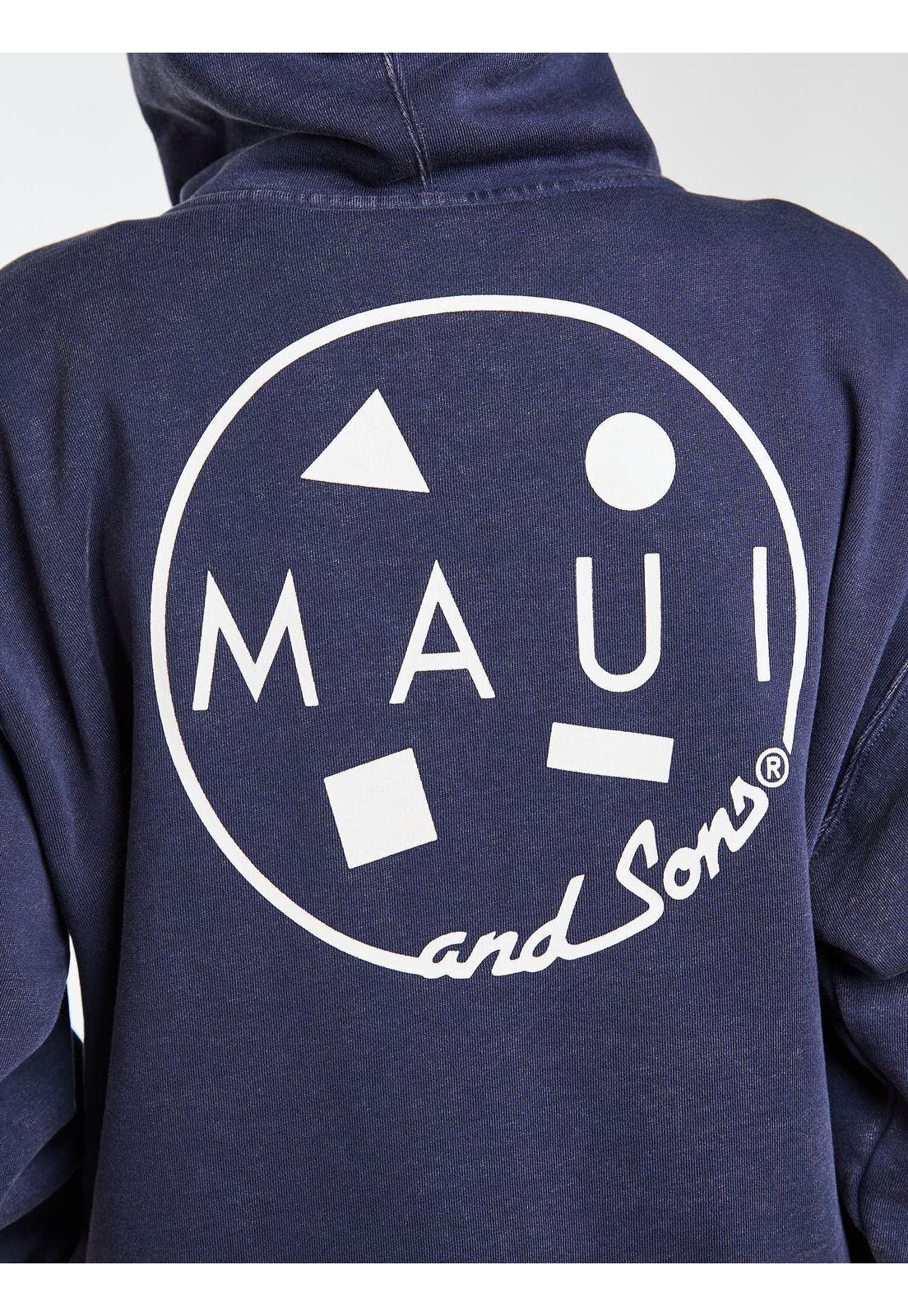 Poleron FZ Pali Azul Infantil Maui and Sons-3