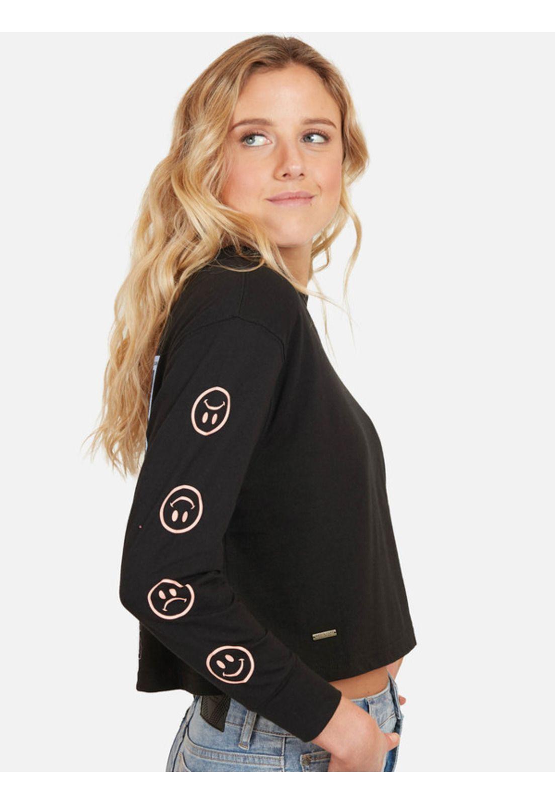 Polera Azy Ile Mujer Negro Maui And Sons-2