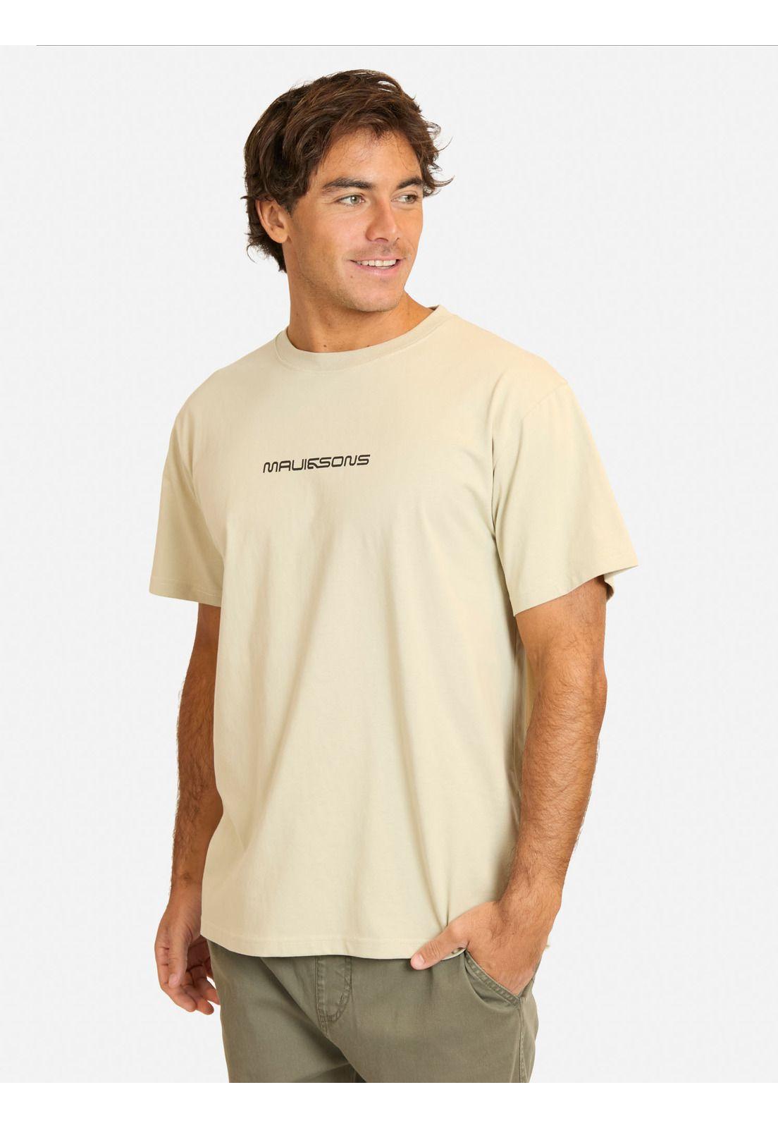 Polera MC Líay Beige Hombre Maui And Sons-0