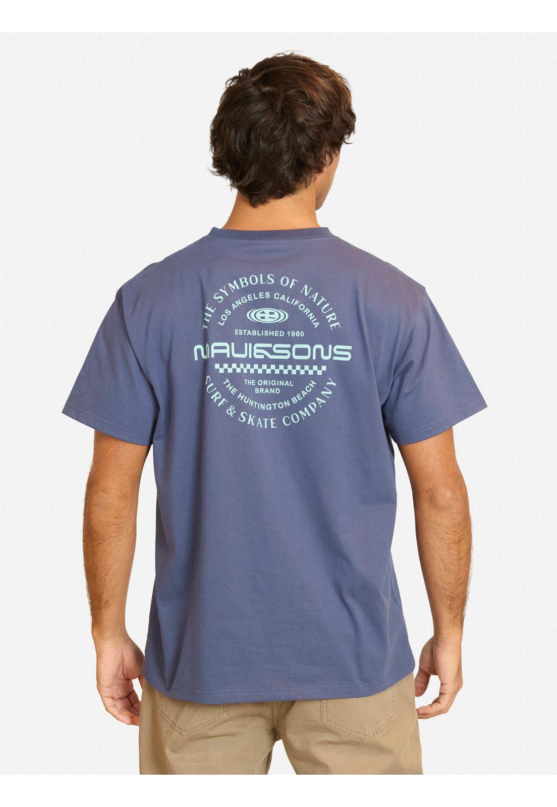 Polera MC Líay Azul Hombre Maui And Sons-1
