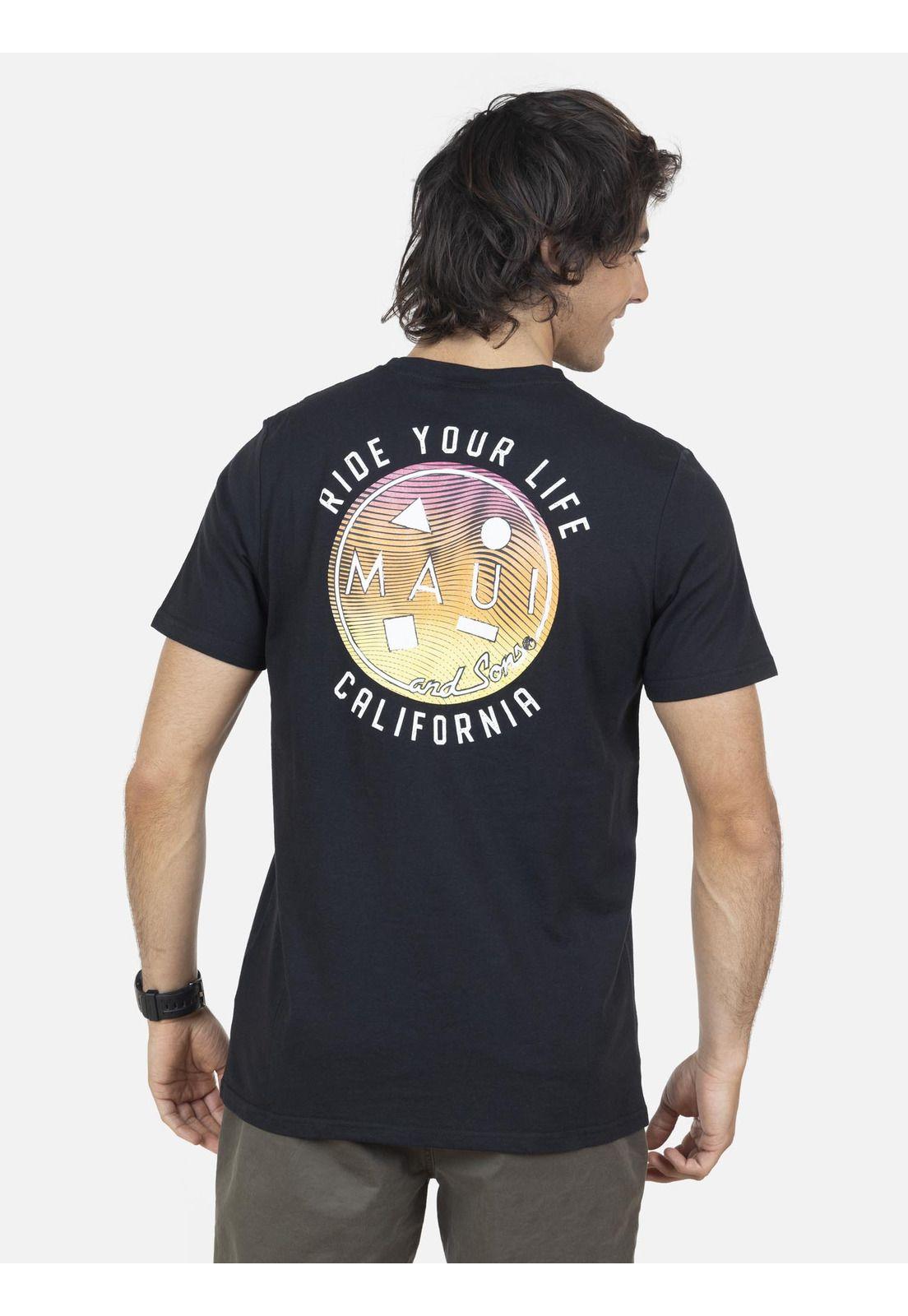 Pack Polera Billetera Hombre Negro 5AV1236-MV22 Maui And Sons-1