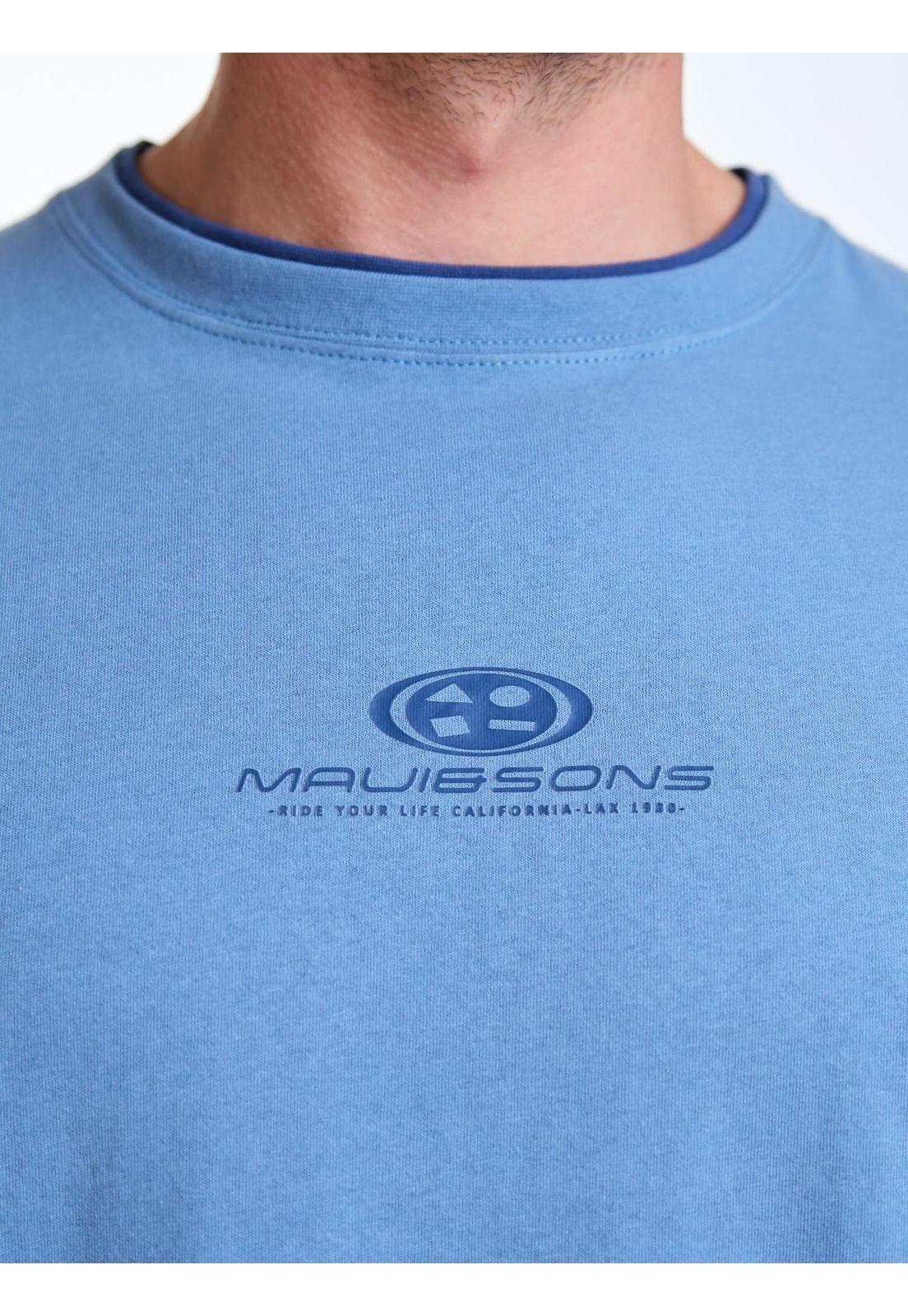 Polera MC Seaside Celeste Hombre Maui and Sons-4