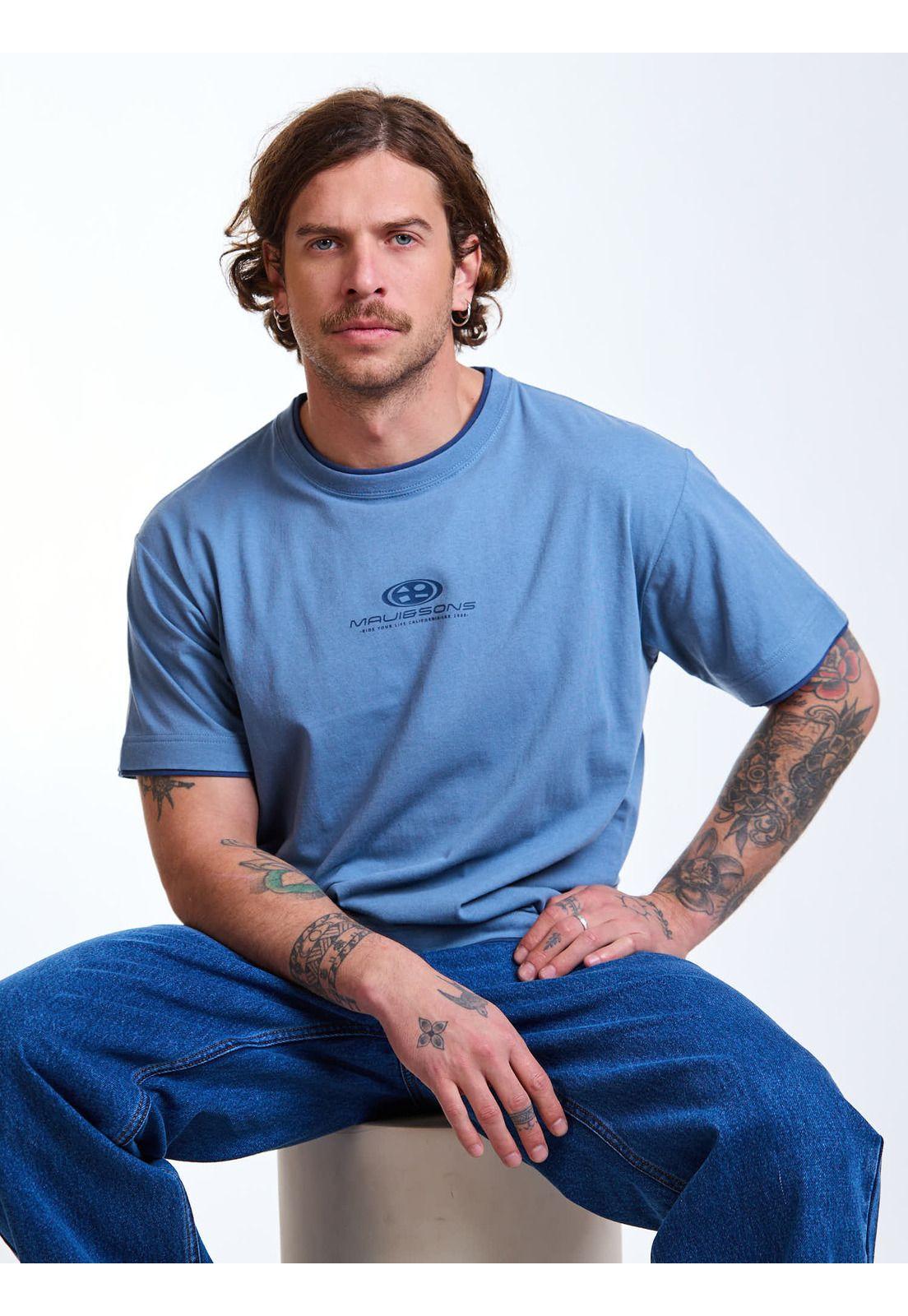 Polera MC Seaside Celeste Hombre Maui and Sons-6